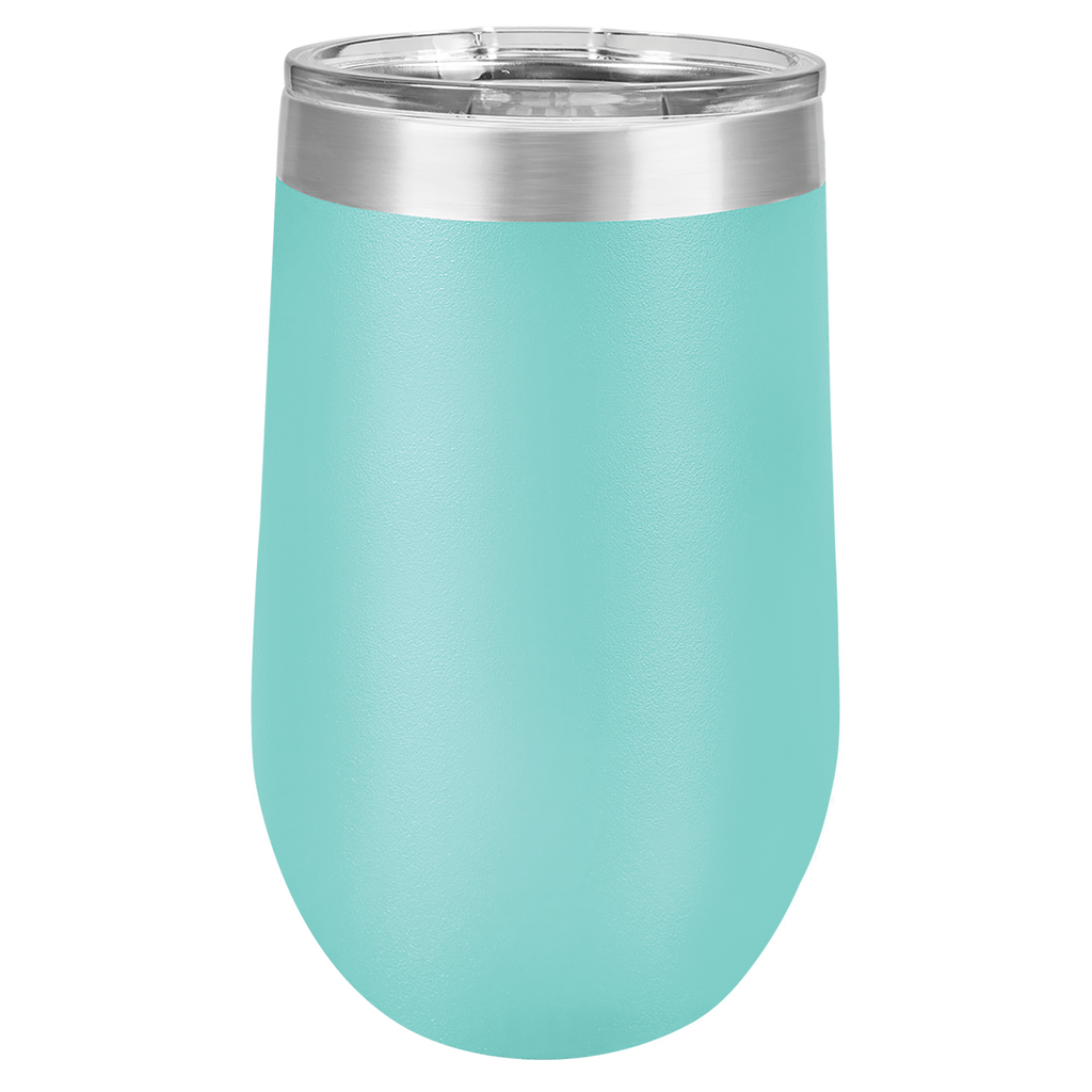 Teal 16 oz. Stemless Tumbler with Clear Lid blank-preview