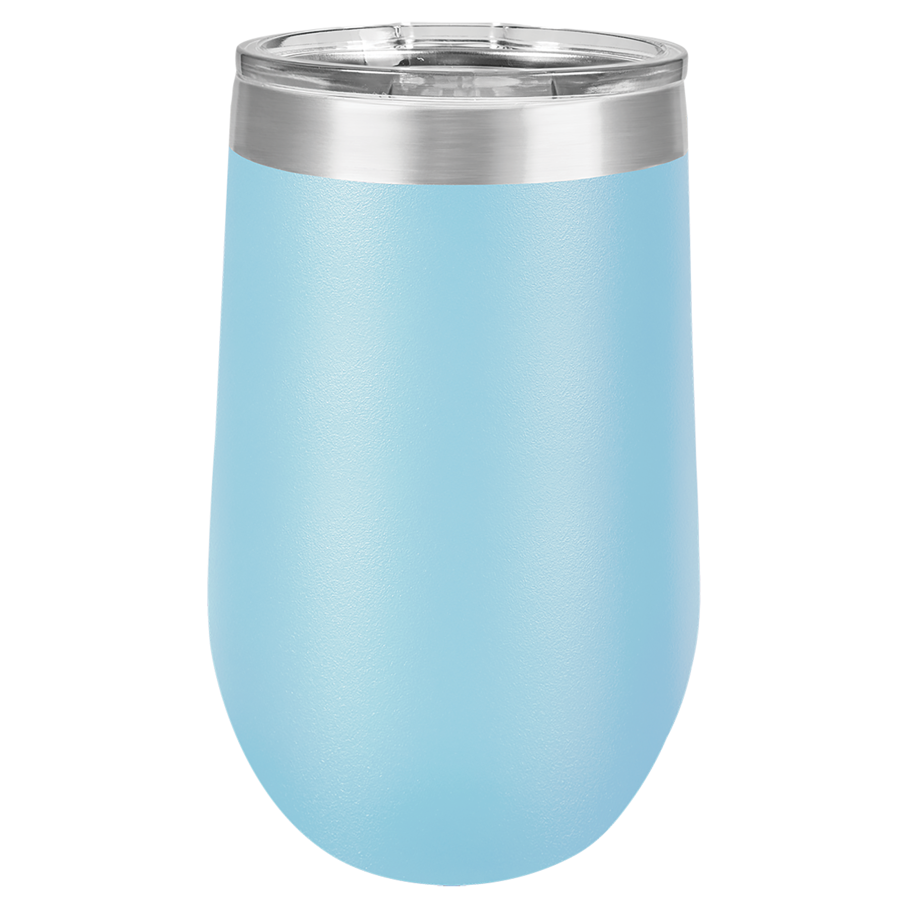 Light Blue 16 oz. Stemless Tumbler with Clear Lid blank-preview