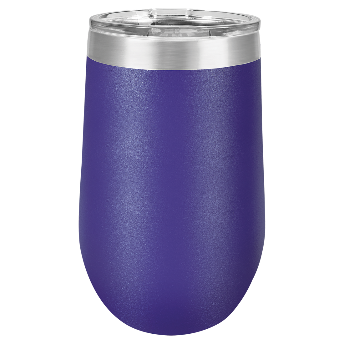 Stemless Wine Tumbler with Standard Lid – 16 oz. / Purple preview