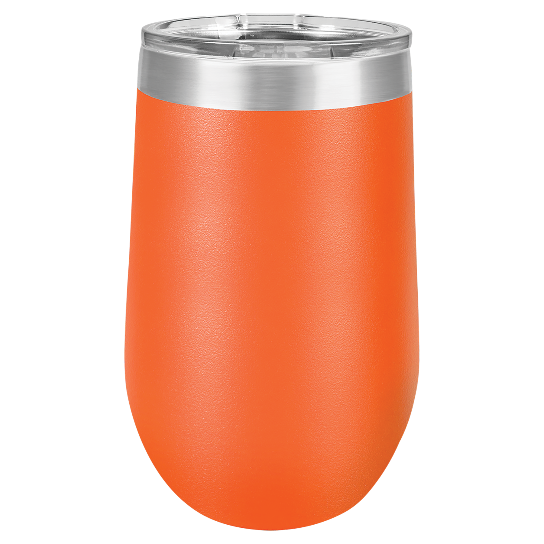 Orange 16 oz. Stemless Tumbler with Clear Lid blank-preview