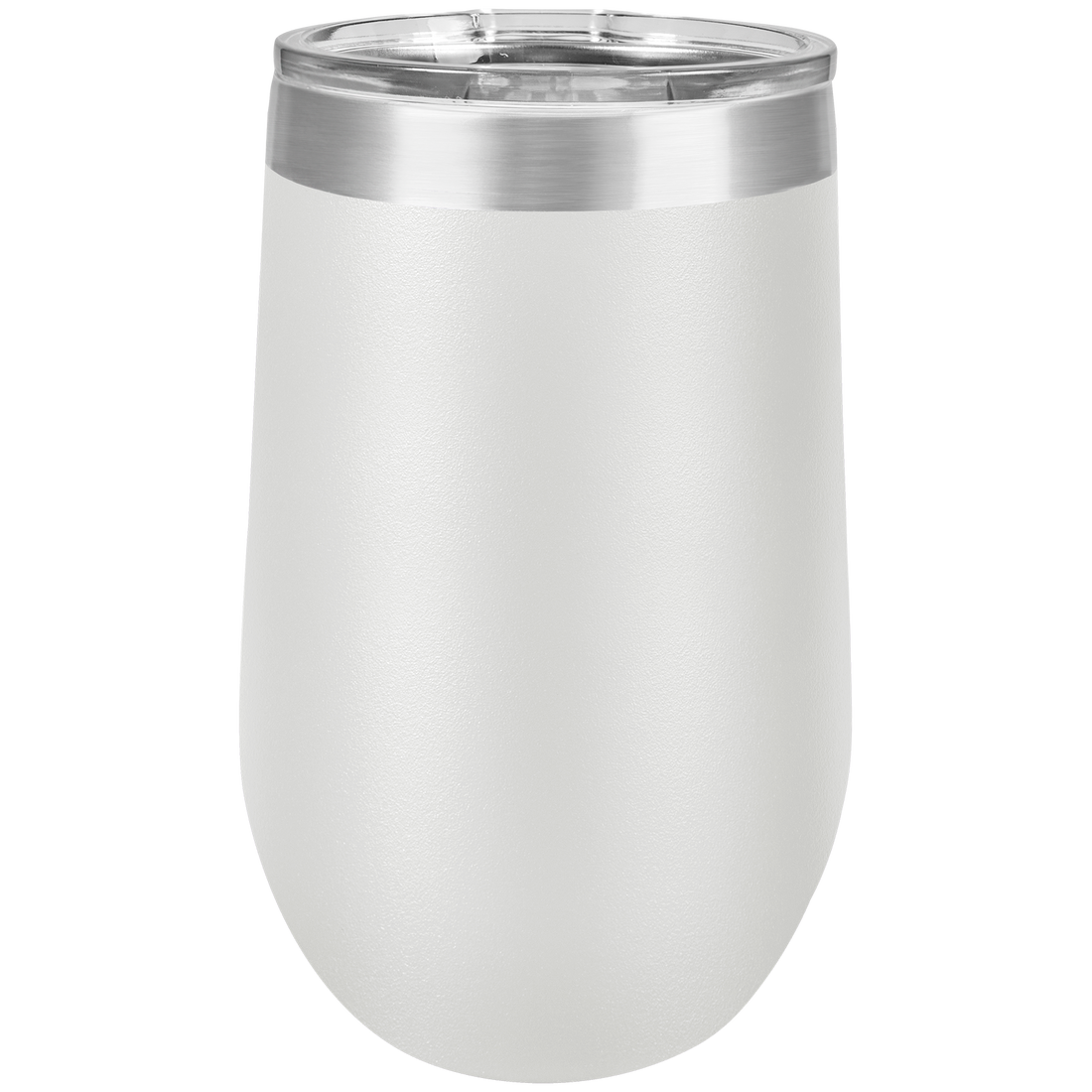Stemless Wine Tumbler with Standard Lid – 16 oz. / White preview