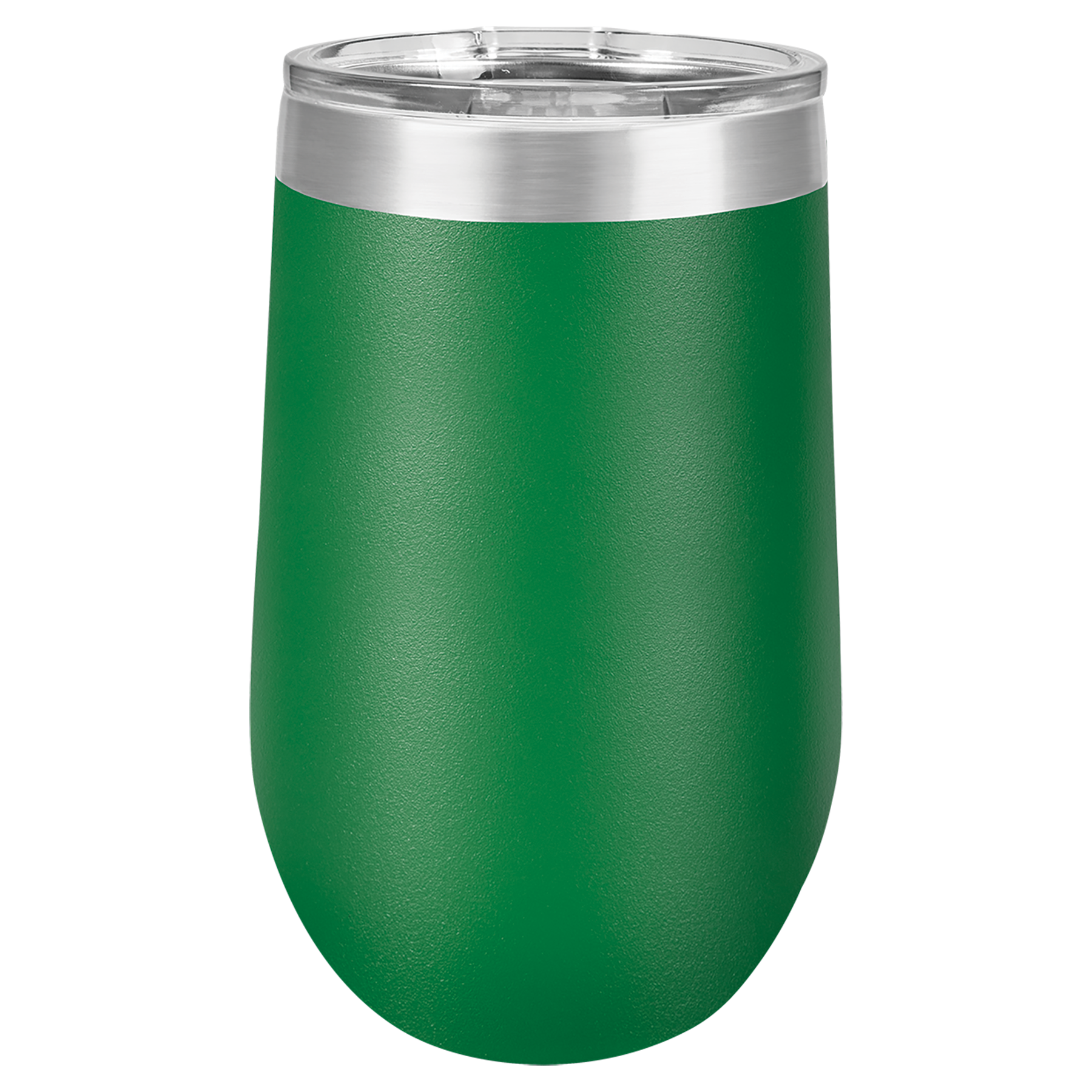 Green 16 oz. Stemless Tumbler with Clear Lid blank-preview