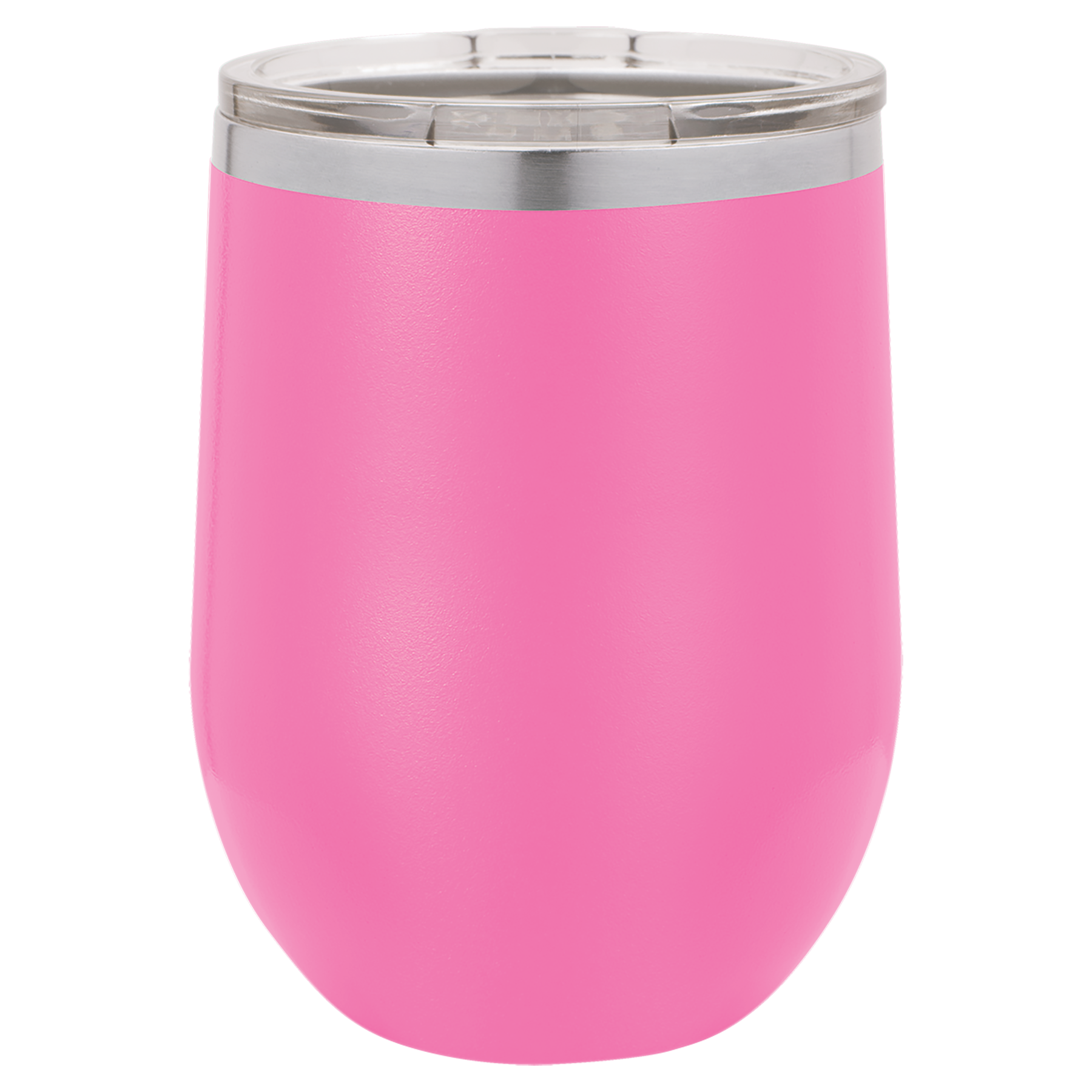 Pink 12 oz. Stemless Tumbler with Clear Lid blank-preview