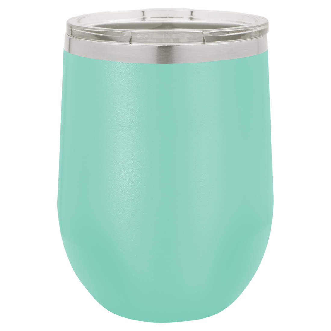 Stemless Wine Tumbler with Standard Lid – 12 oz. / Teal preview
