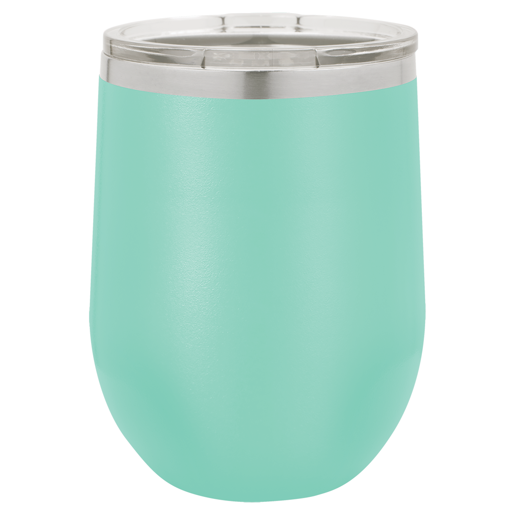 Teal 12 oz. Stemless Tumbler with Clear Lid blank-preview