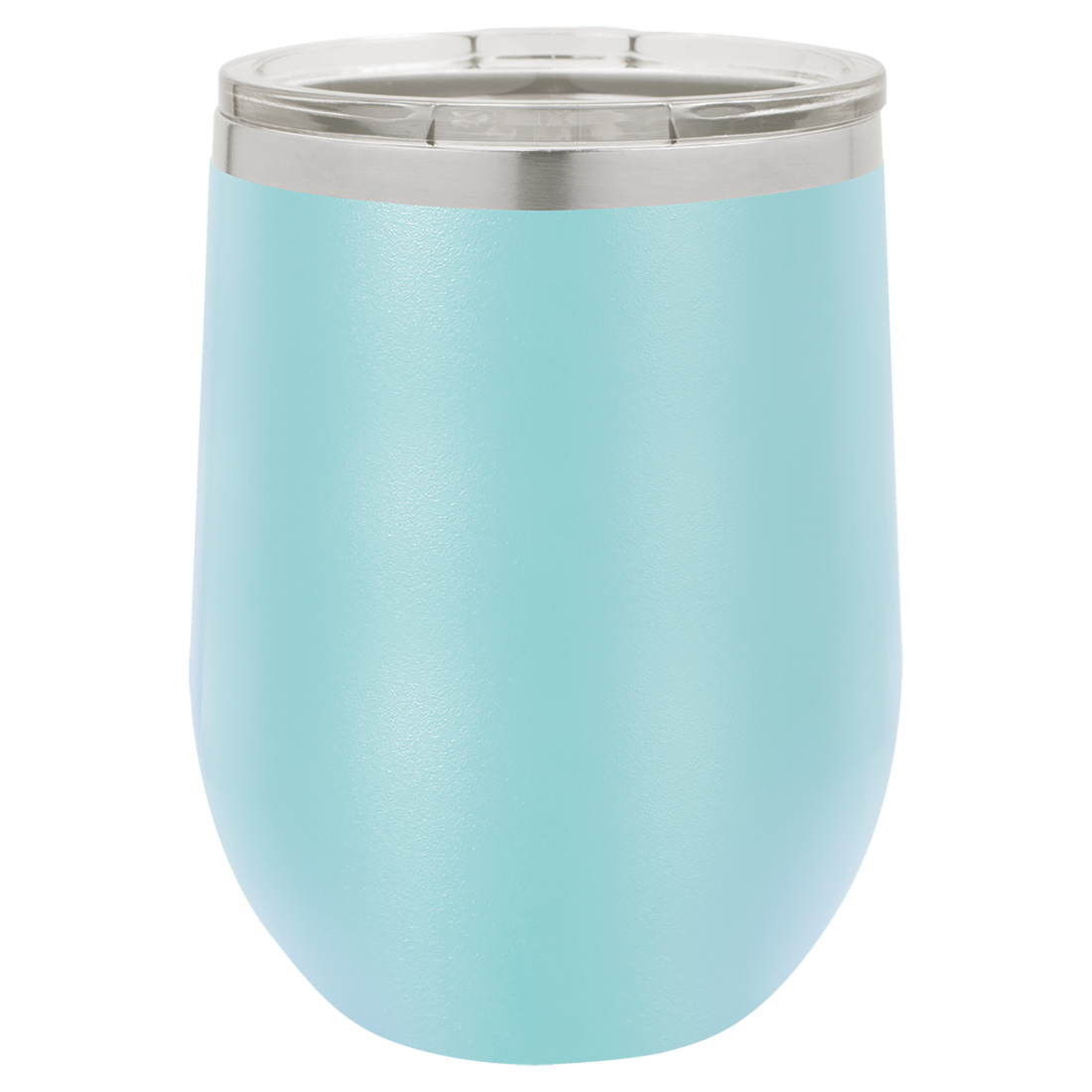 Stemless Wine Tumbler with Standard Lid – 12 oz. / Light Blue preview