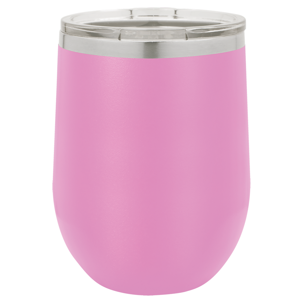 Light Purple 12 oz. Stemless Tumbler with Clear Lid blank-preview