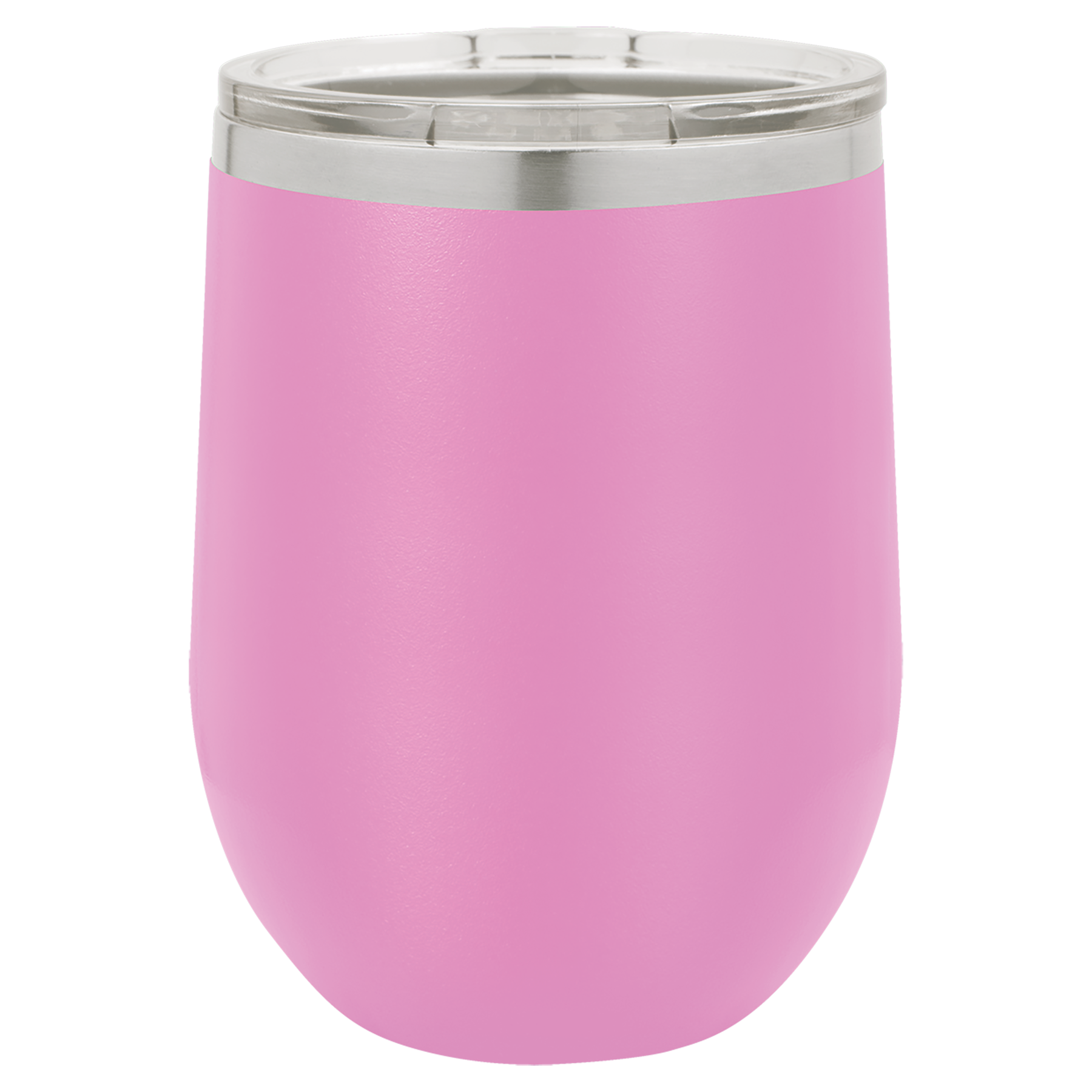 Light Purple 12 oz. Stemless Tumbler with Clear Lid blank-preview