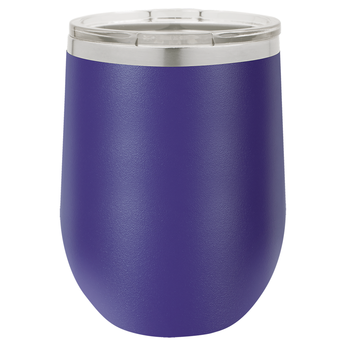 Stemless Wine Tumbler with Standard Lid – 12 oz. / Purple preview