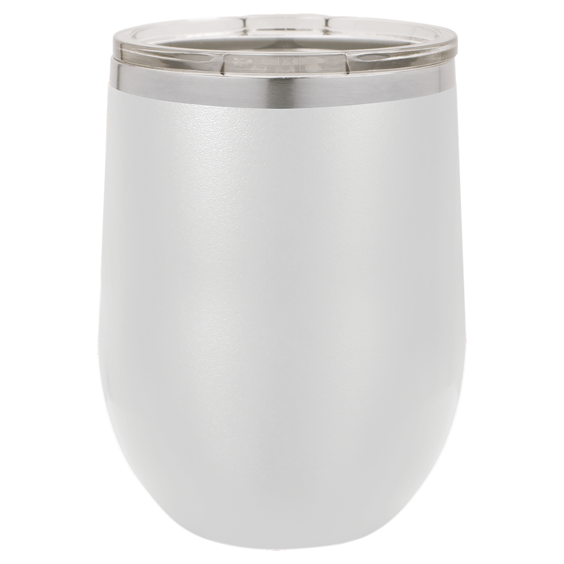 Stemless Wine Tumbler with Standard Lid – 12 oz. / White preview