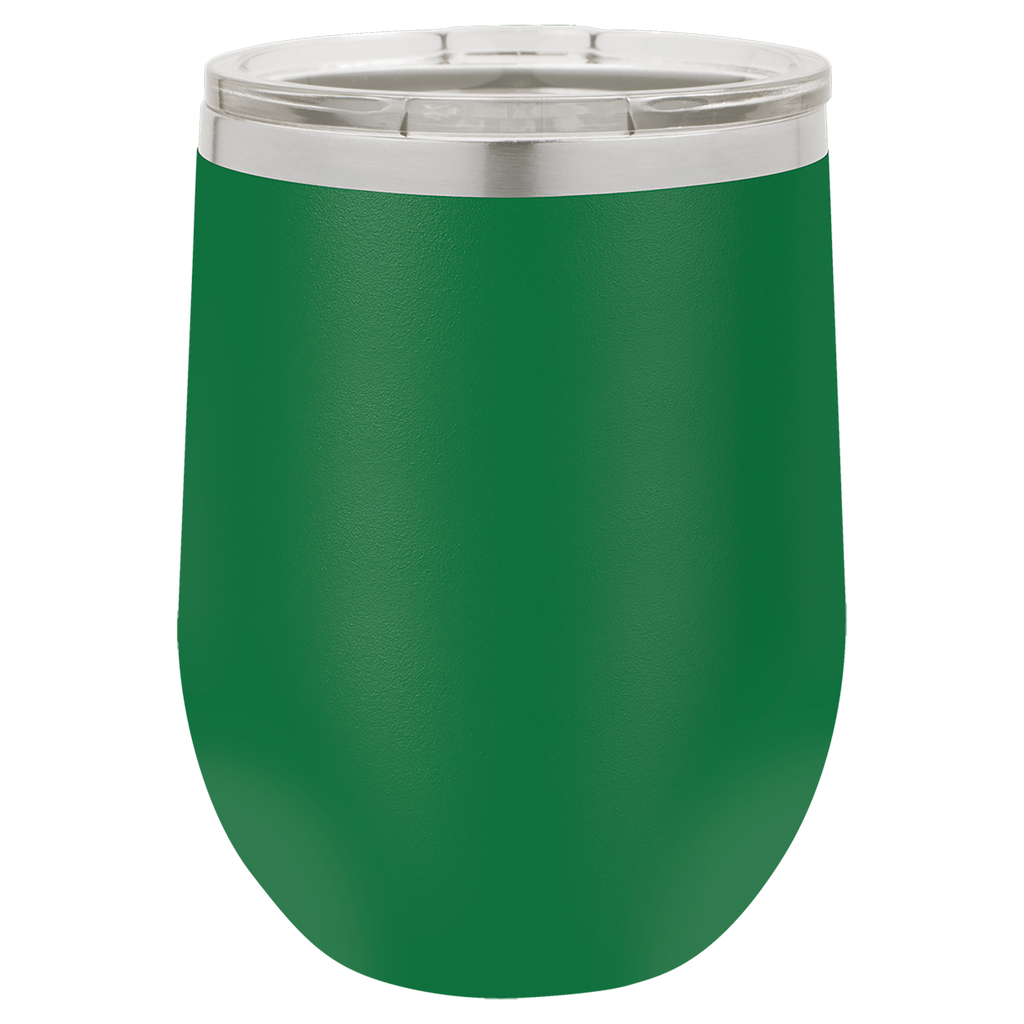 Green 12 oz. Stemless Tumbler with Clear Lid blank-preview