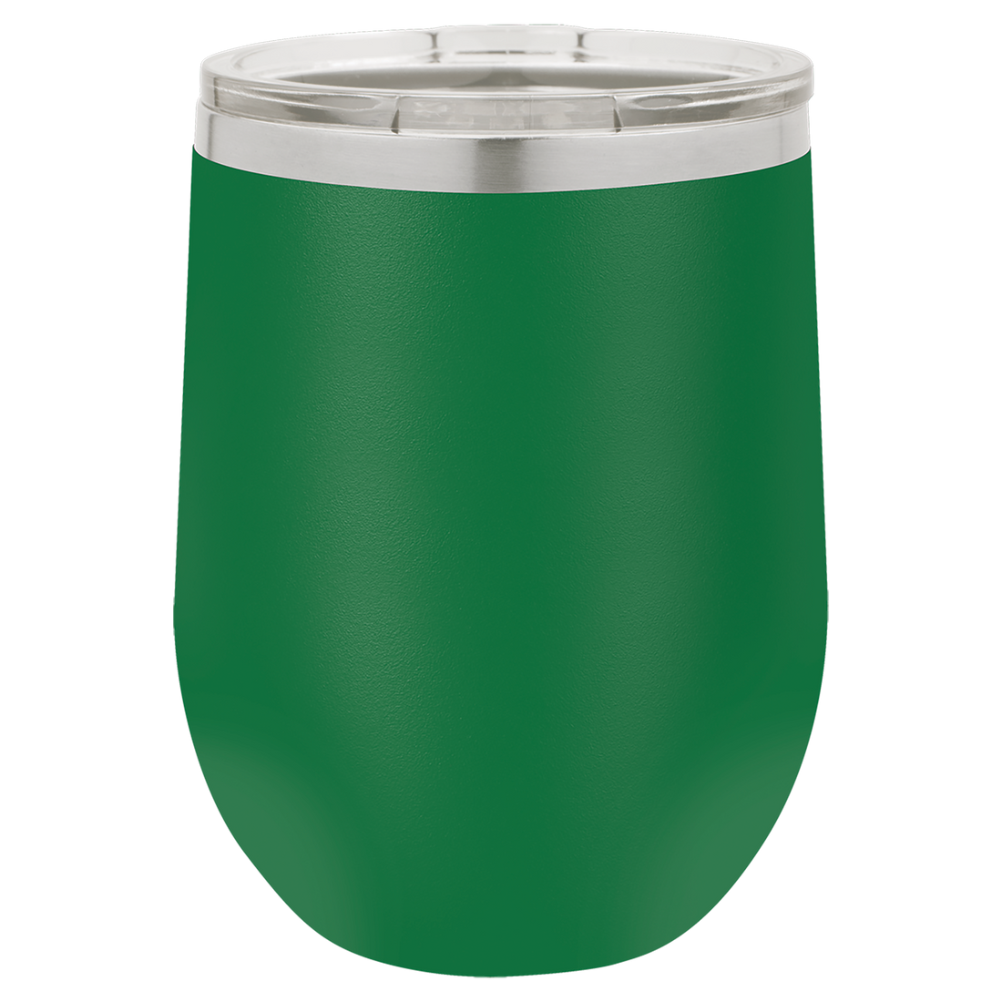 Stemless Wine Tumbler with Standard Lid – 12 oz. / Green preview