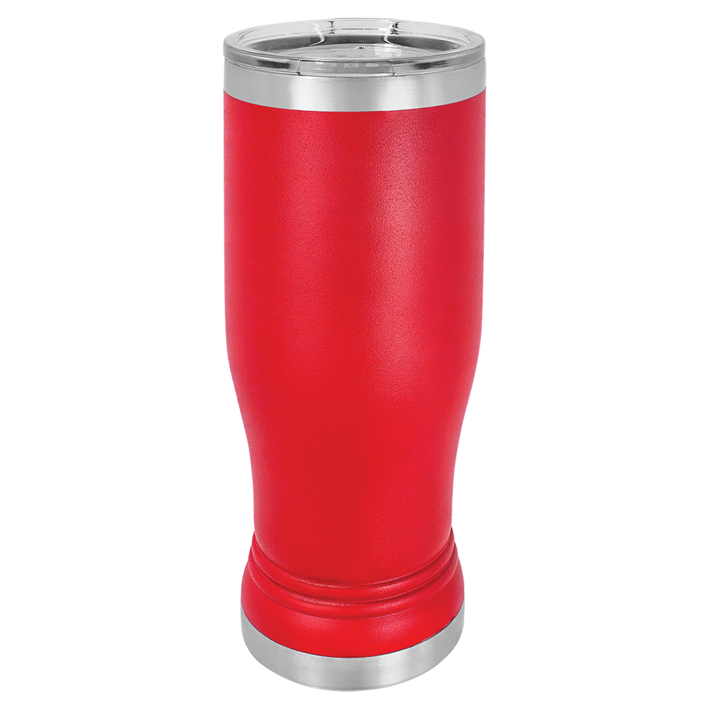 Red 14 oz. Pilsner with Clear Lid blank-preview