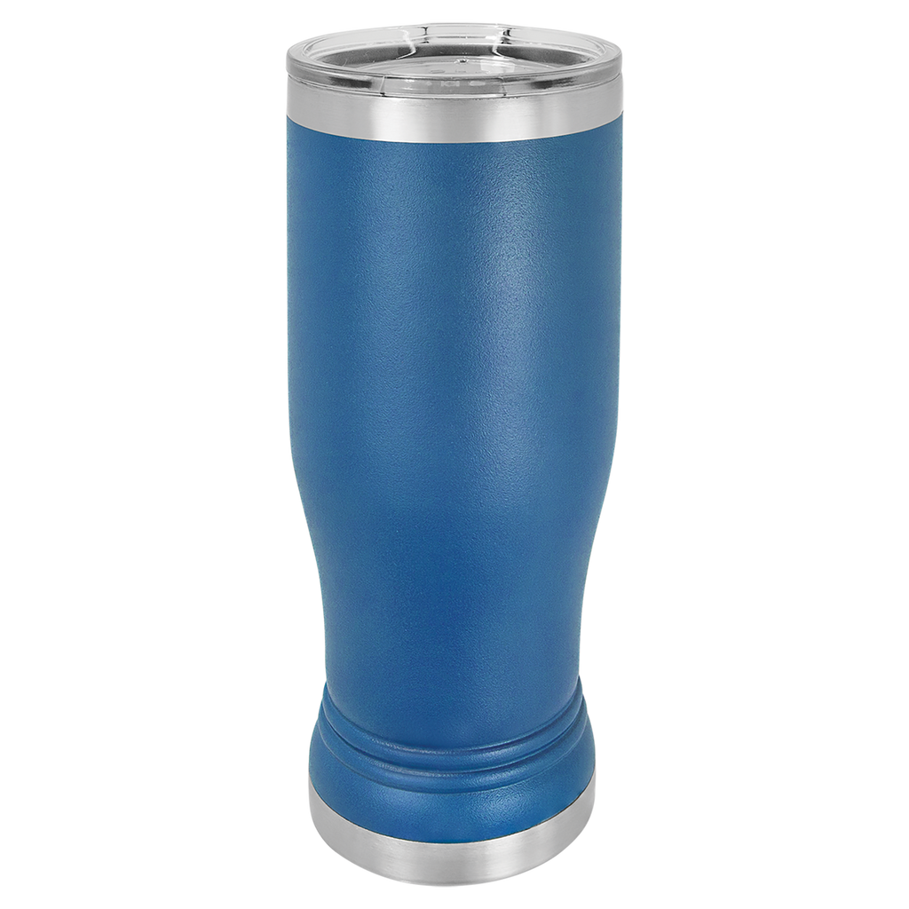 Royal Blue 14 oz. Pilsner with Clear Lid blank-preview