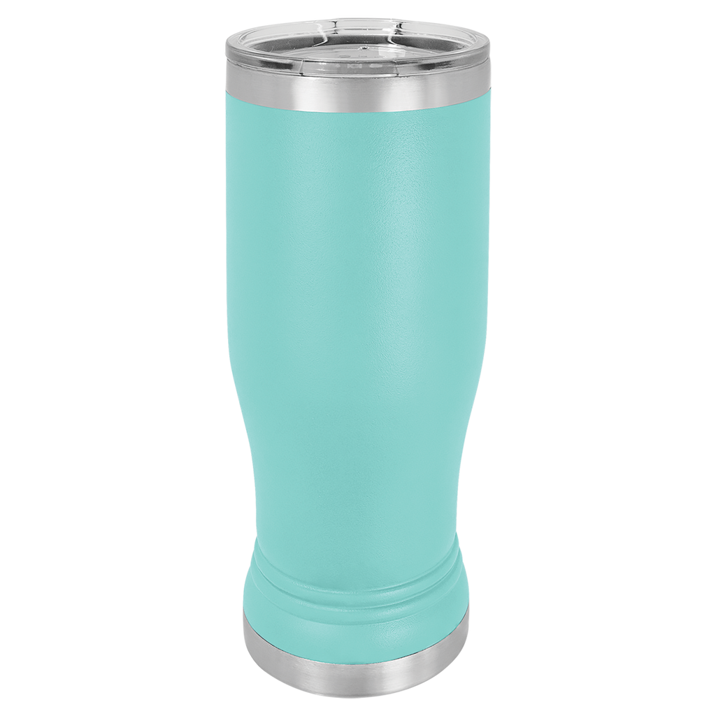 Teal 14 oz. Pilsner with Clear Lid blank-preview