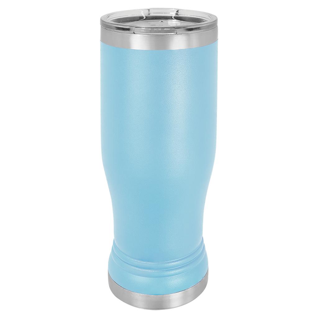 Light Blue 14 oz. Pilsner with Clear Lid blank-preview
