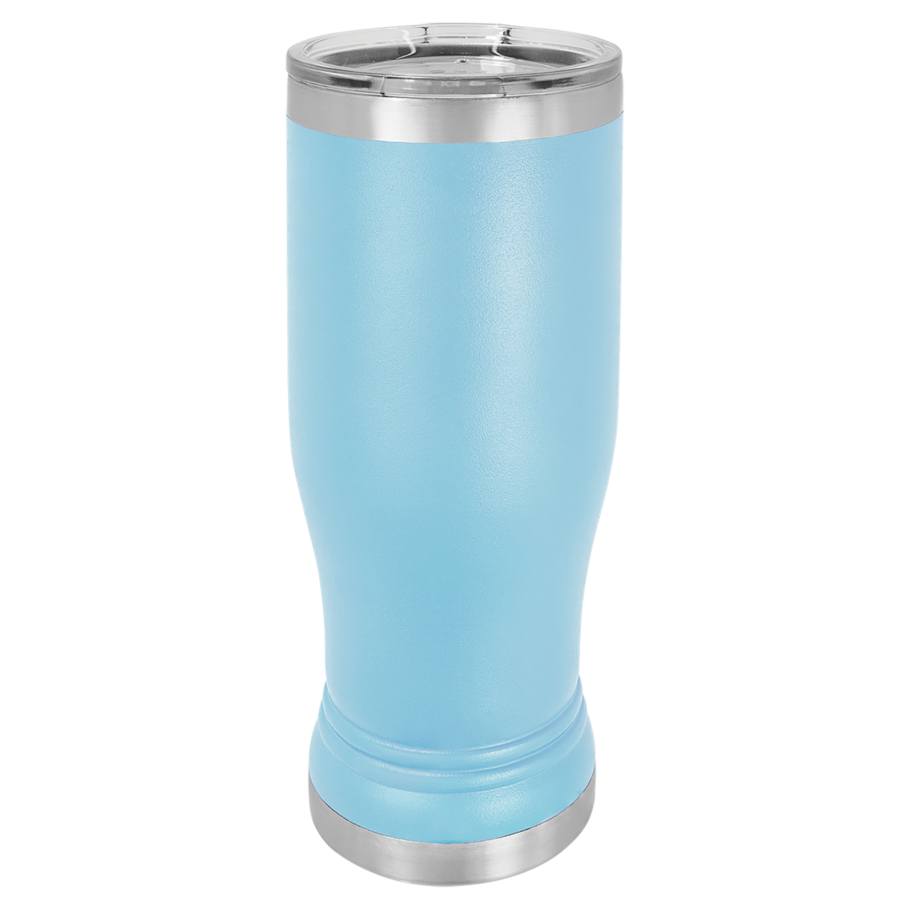 Light Blue 14 oz. Pilsner with Clear Lid blank-preview