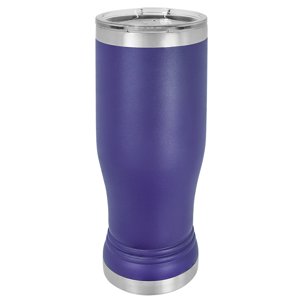 Purple 14 oz. Pilsner with Clear Lid blank-preview