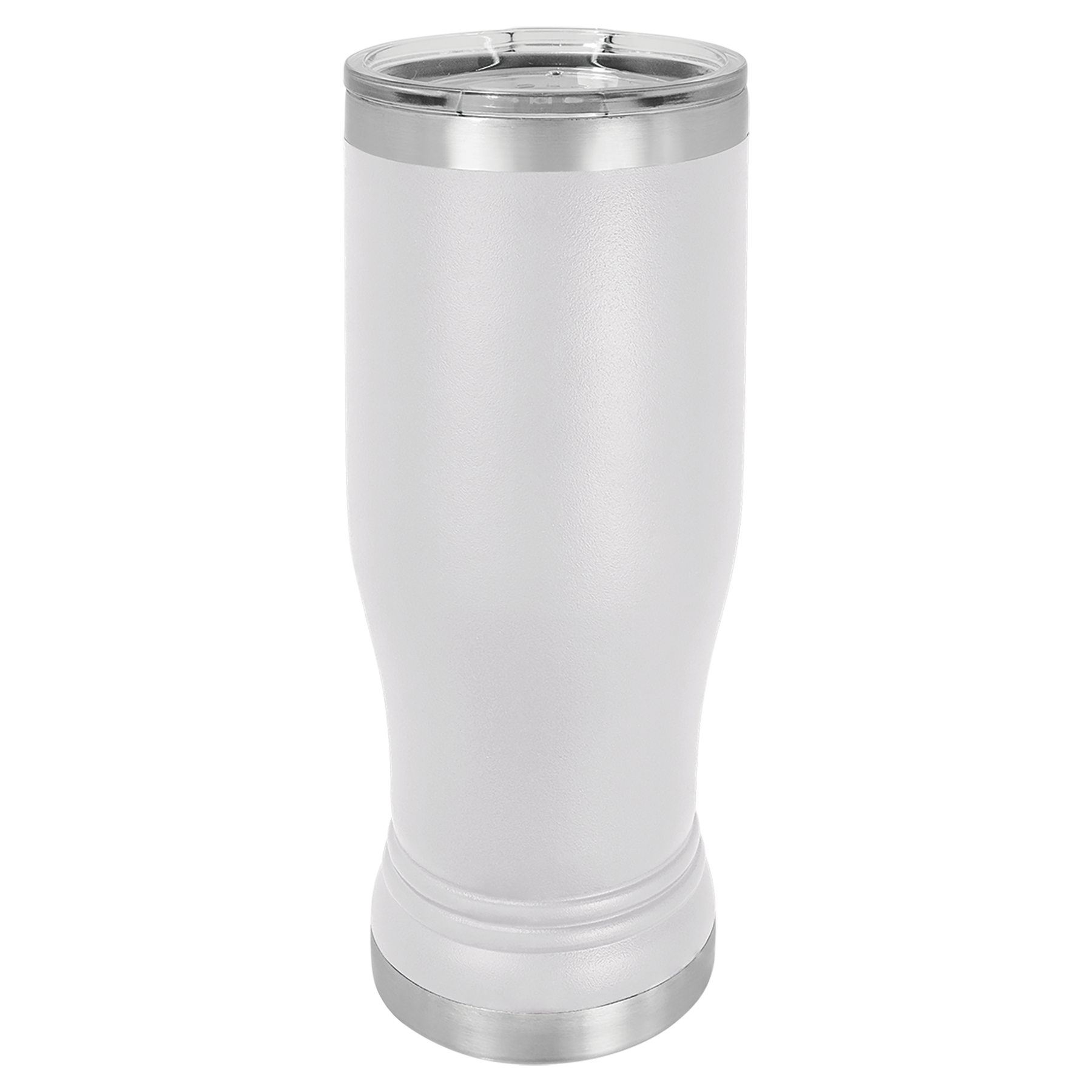 White 14 oz. Pilsner with Clear Lid blank-preview