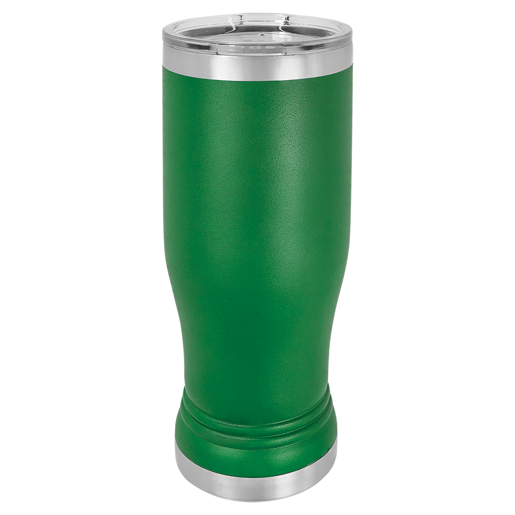 Green 14 oz. Pilsner with Clear Lid blank-preview