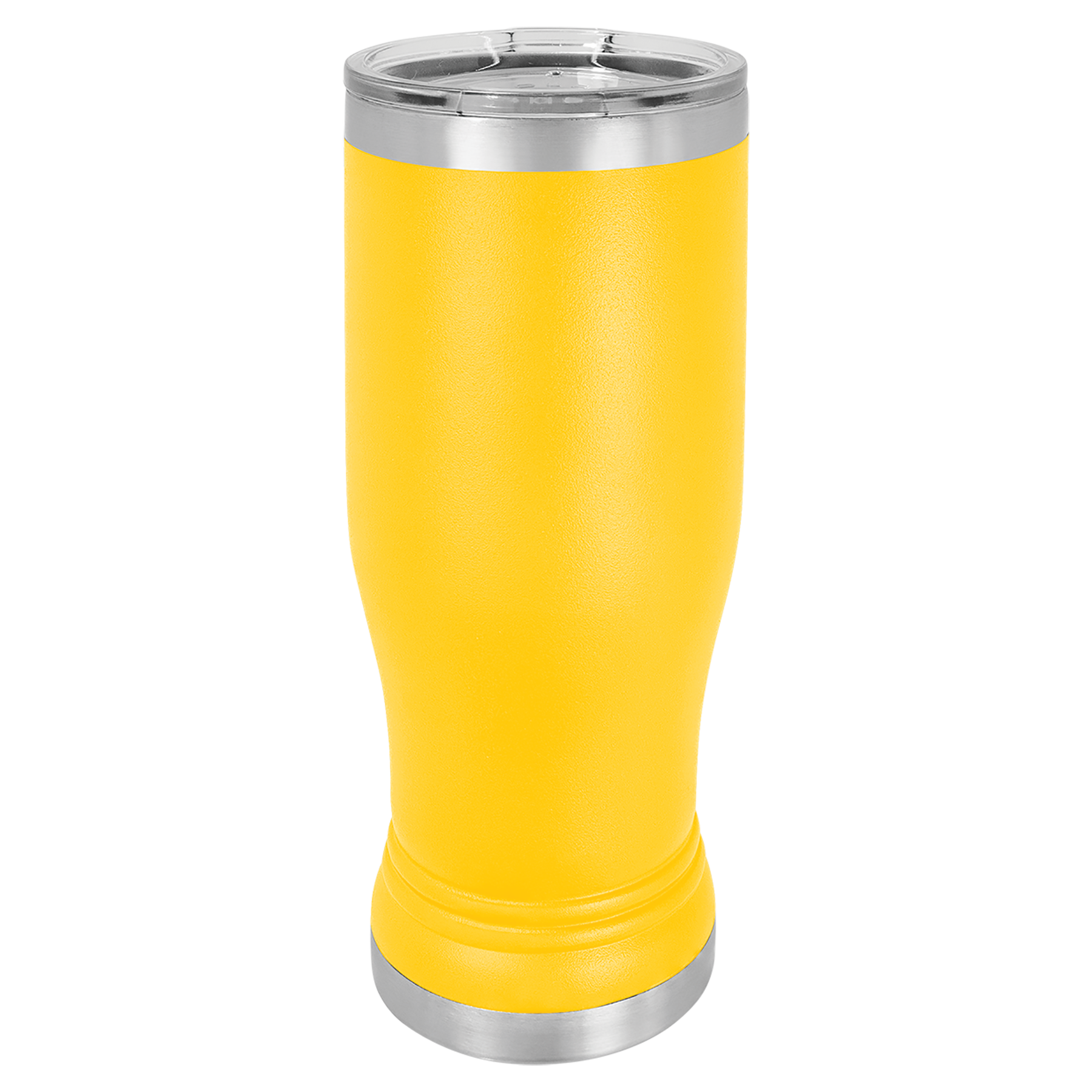 Yellow 14 oz. Pilsner with Clear Lid blank-preview