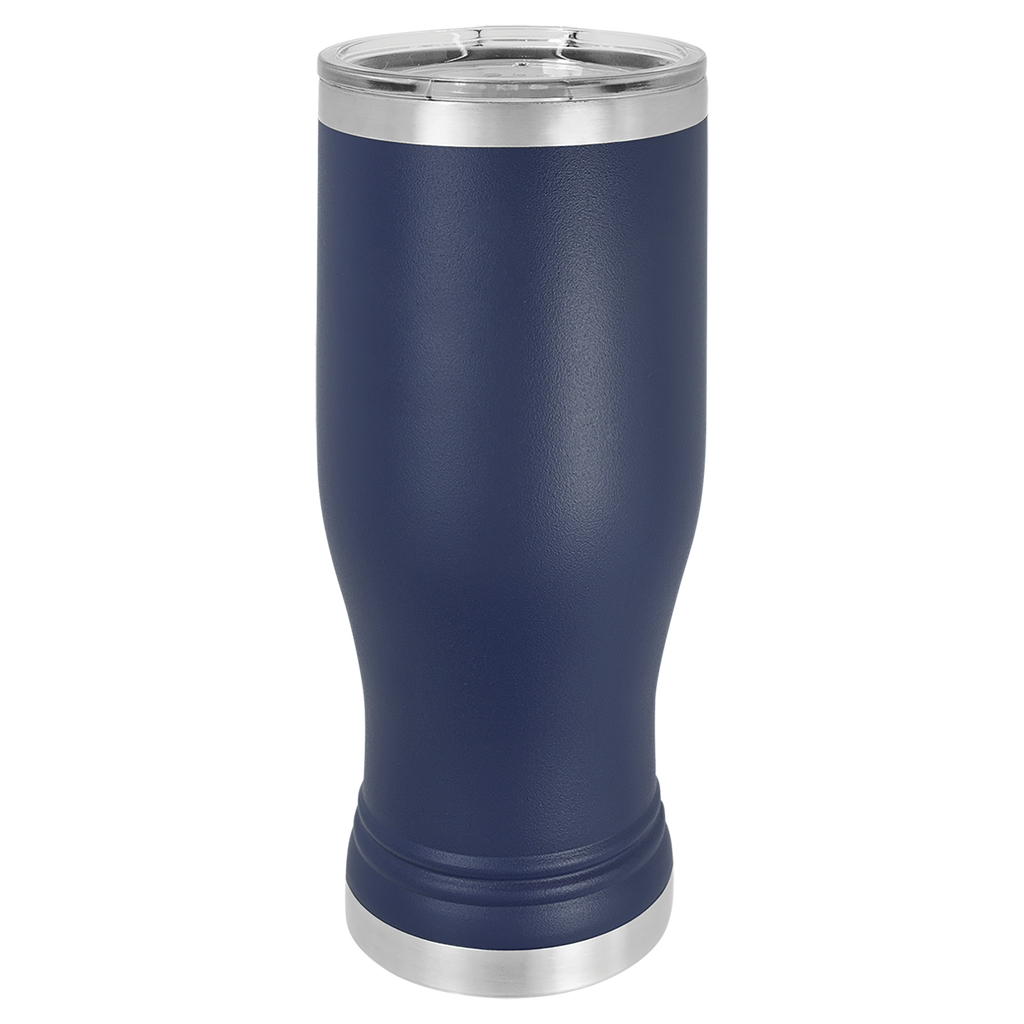 Navy Blue 20 oz. Pilsner with Clear Lid blank-preview