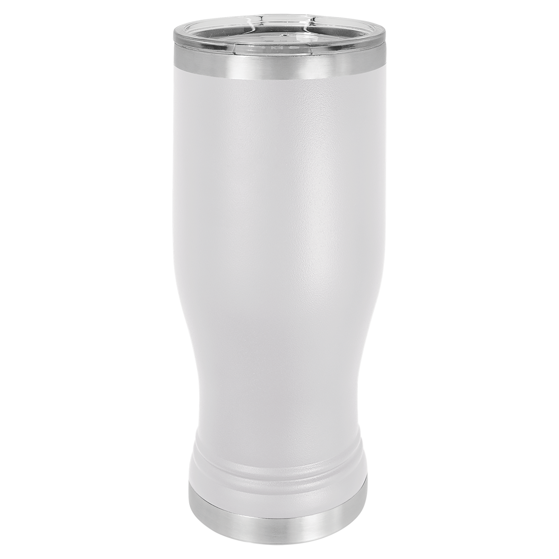 White 20 oz. Pilsner with Clear Lid blank-preview