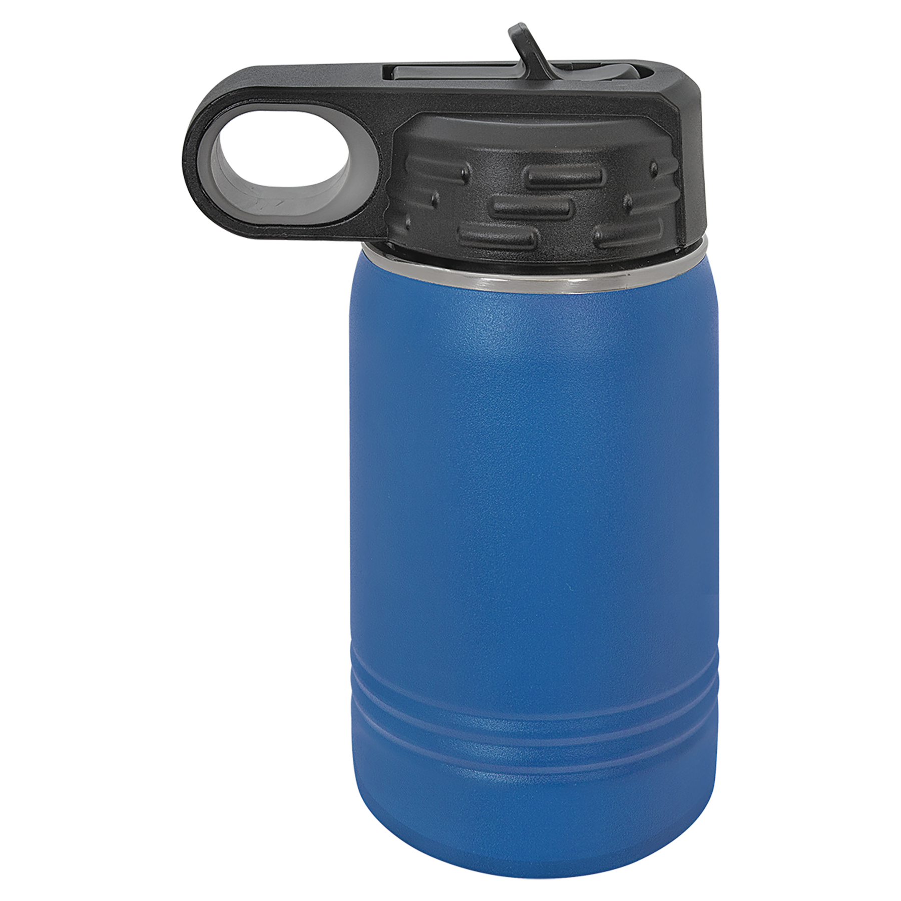 Royal Blue 12 oz. Powder Coated Water Bottle blank-preview