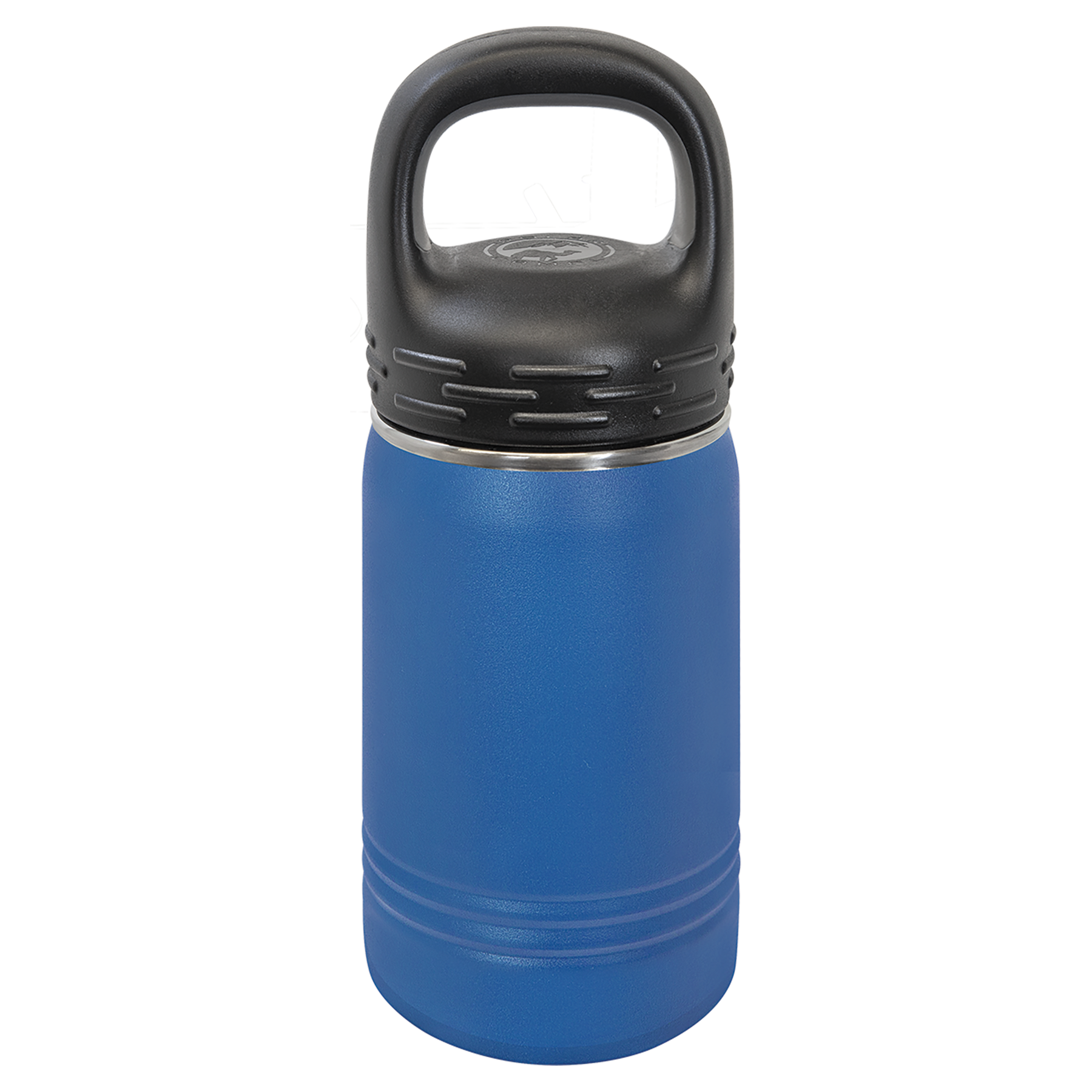 Royal Blue 12 oz. Powder Coated Water Bottle