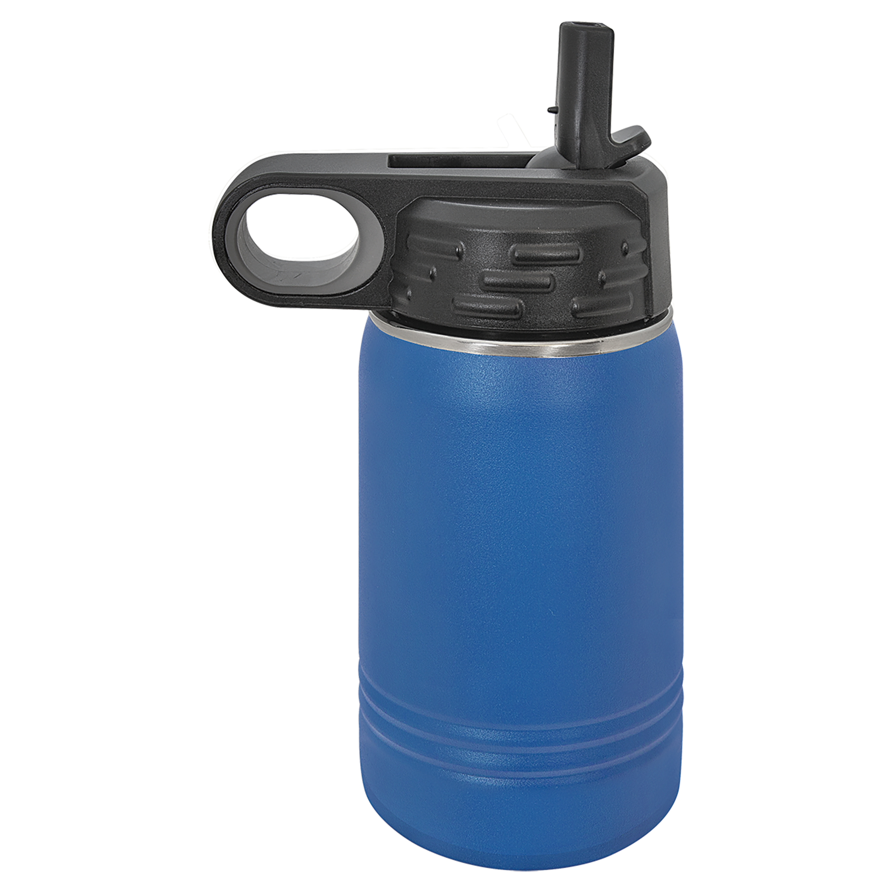 Royal Blue 12 oz. Powder Coated Water Bottle