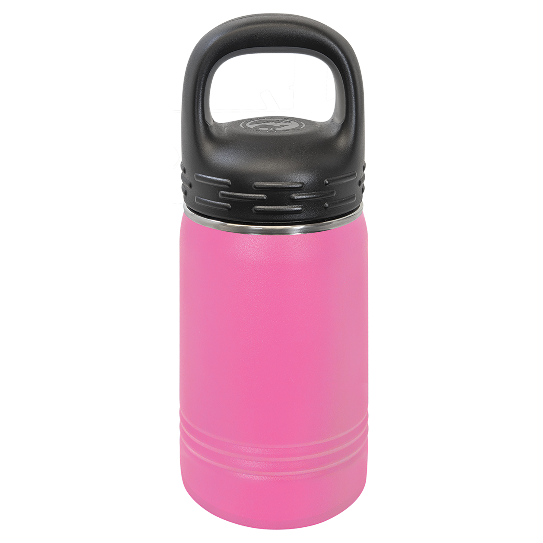 Pink 12 oz. Powder Coated Water Bottle