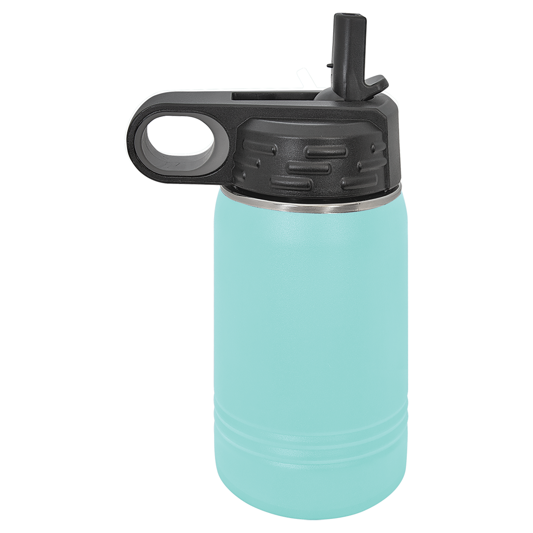 Teal 12 oz. Powder Coated Water Bottle