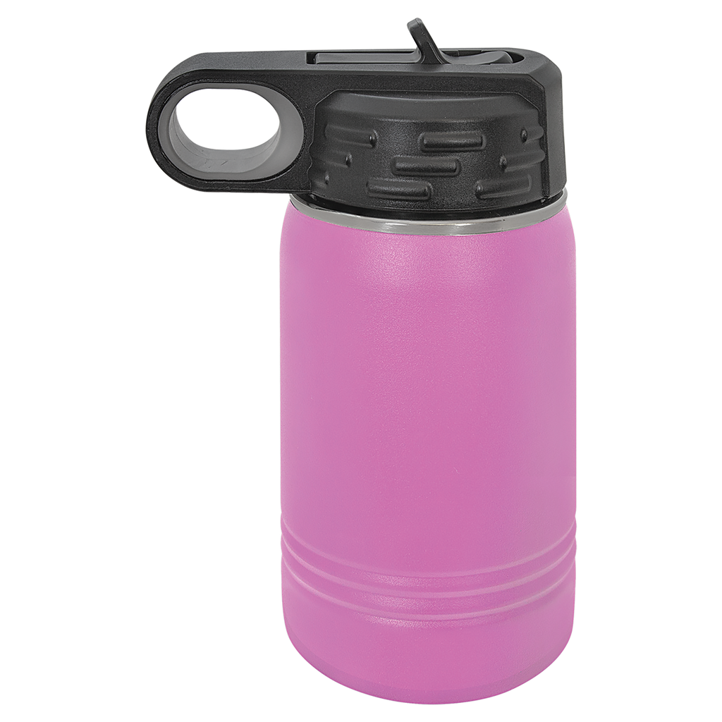 Light Purple 12 oz. Powder Coated Water Bottle blank-preview