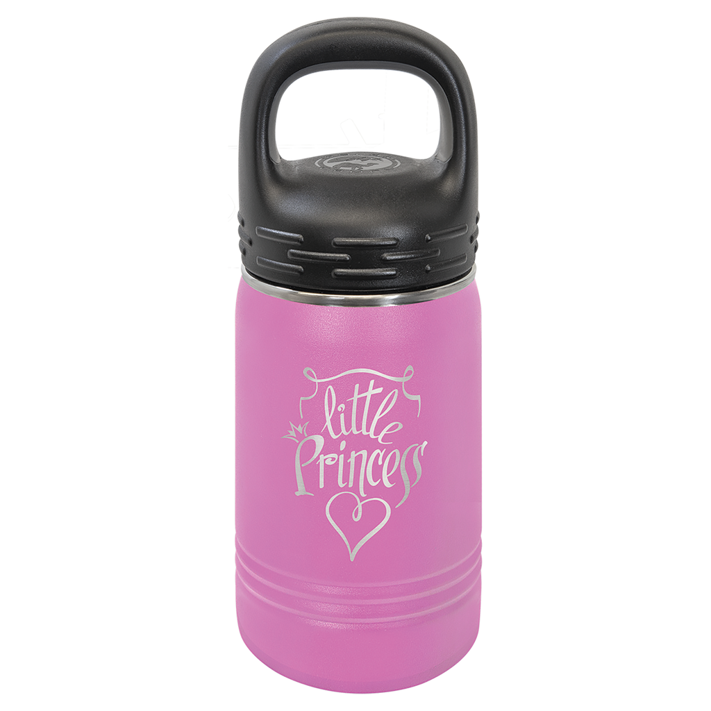 Light Purple 12 oz. Powder Coated Water Bottle