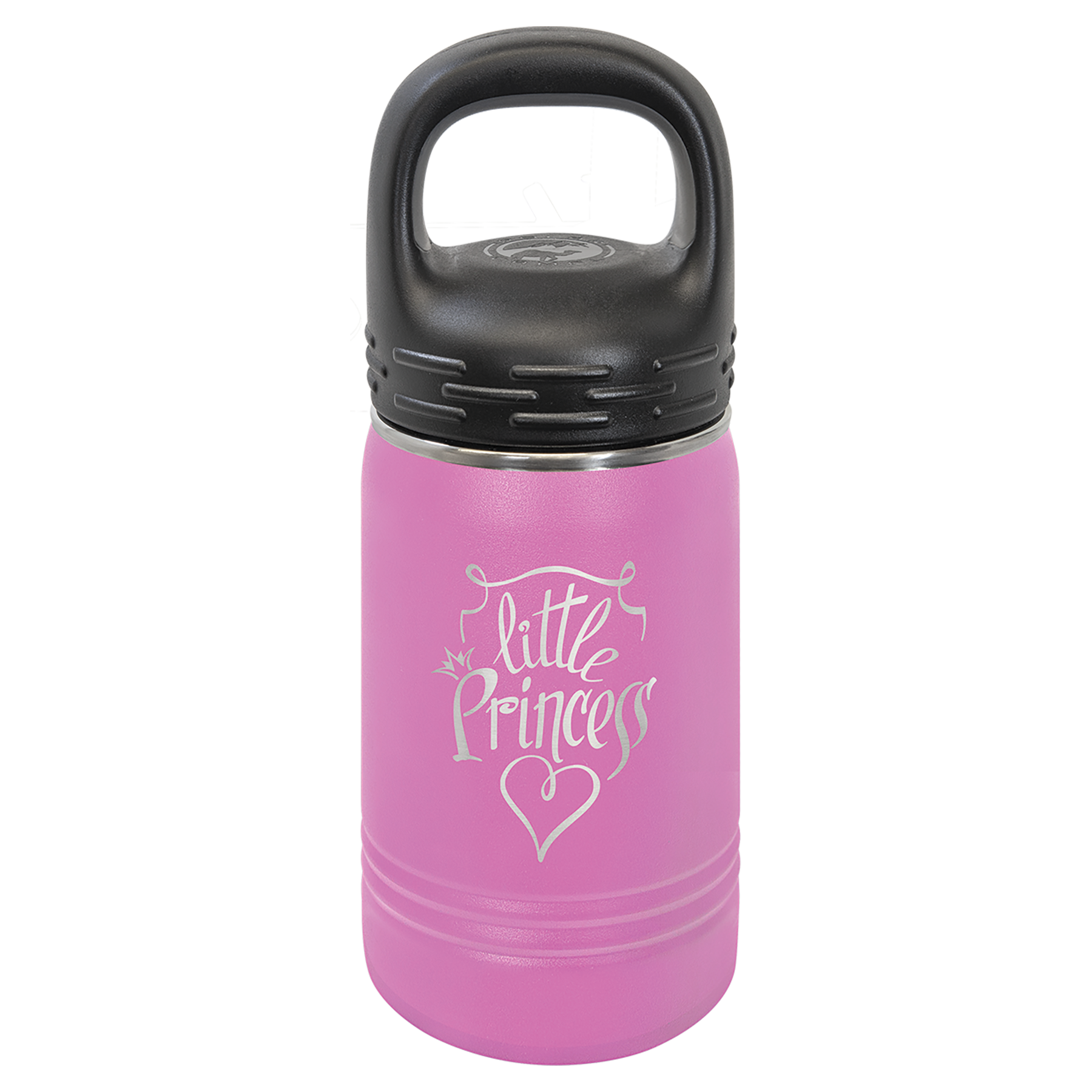Light Purple 12 oz. Powder Coated Water Bottle