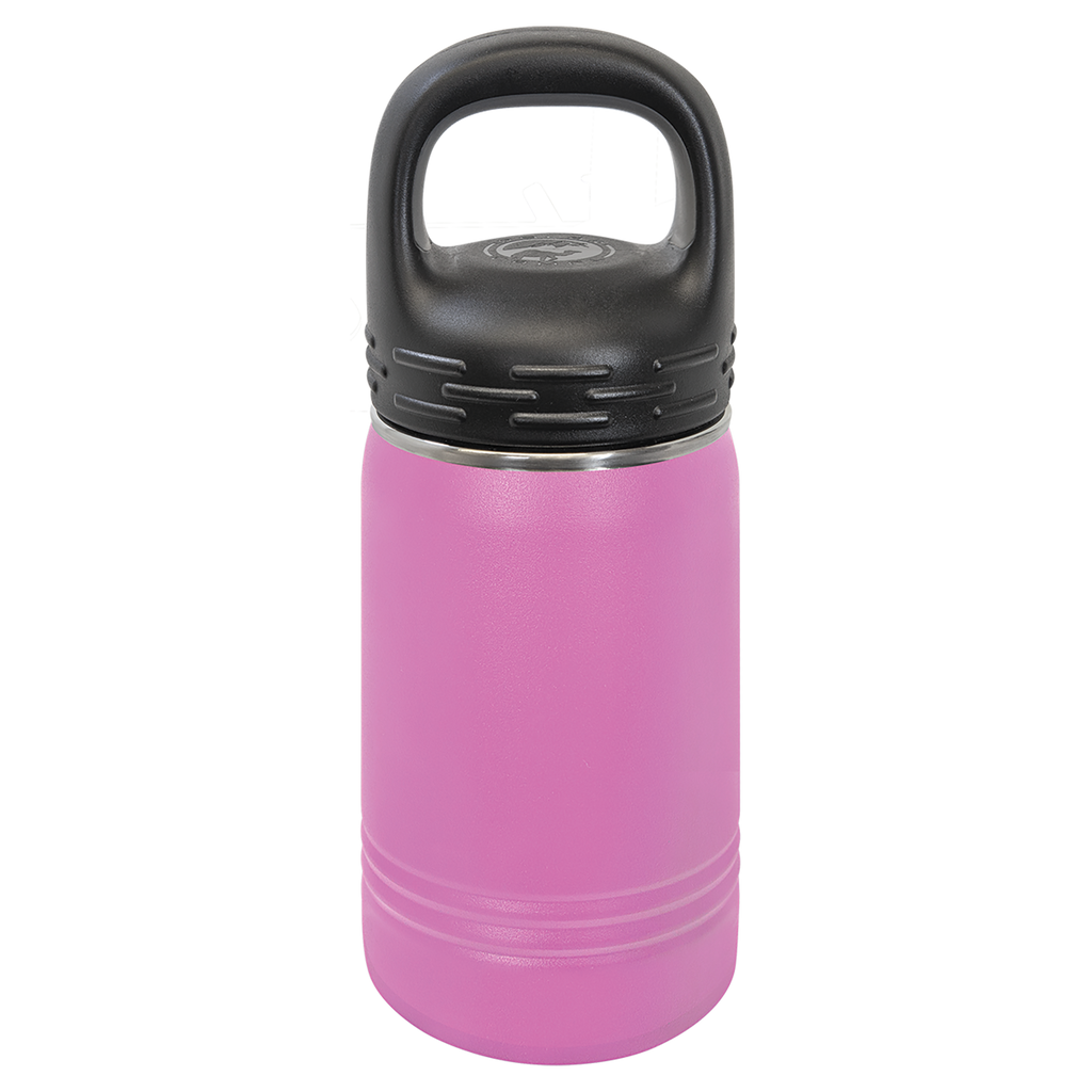 Light Purple 12 oz. Powder Coated Water Bottle