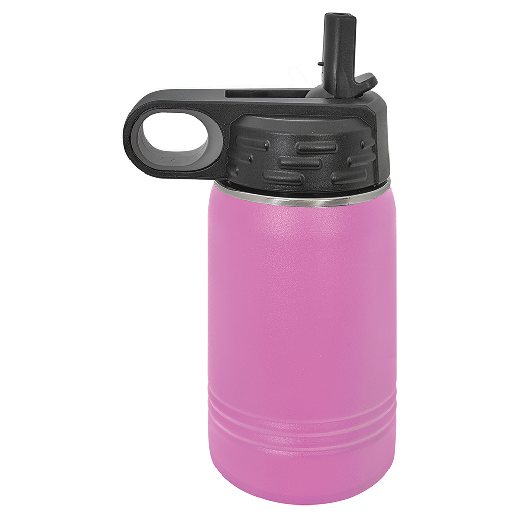 Light Purple 12 oz. Powder Coated Water Bottle