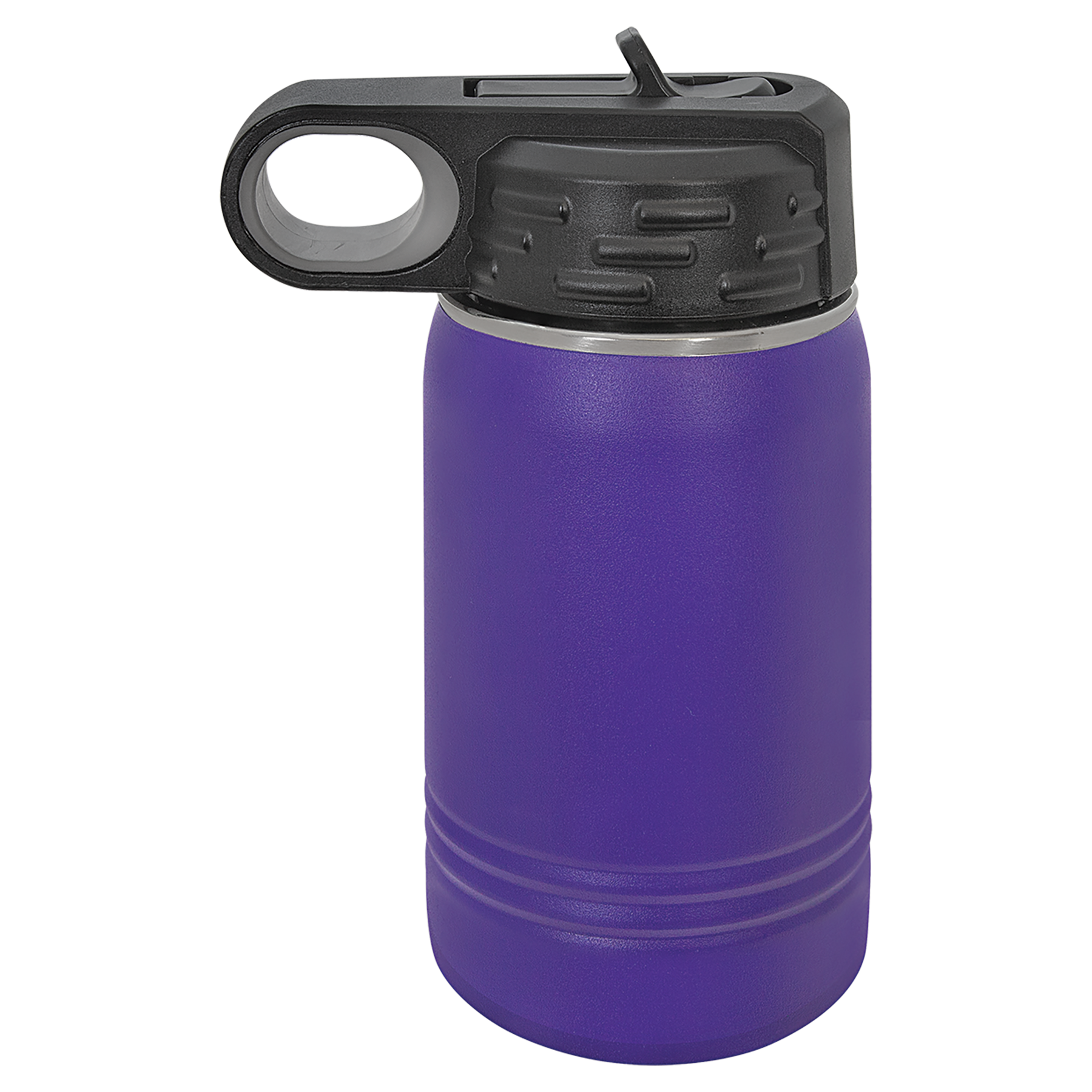 Purple 12 oz. Powder Coated Water Bottle blank-preview