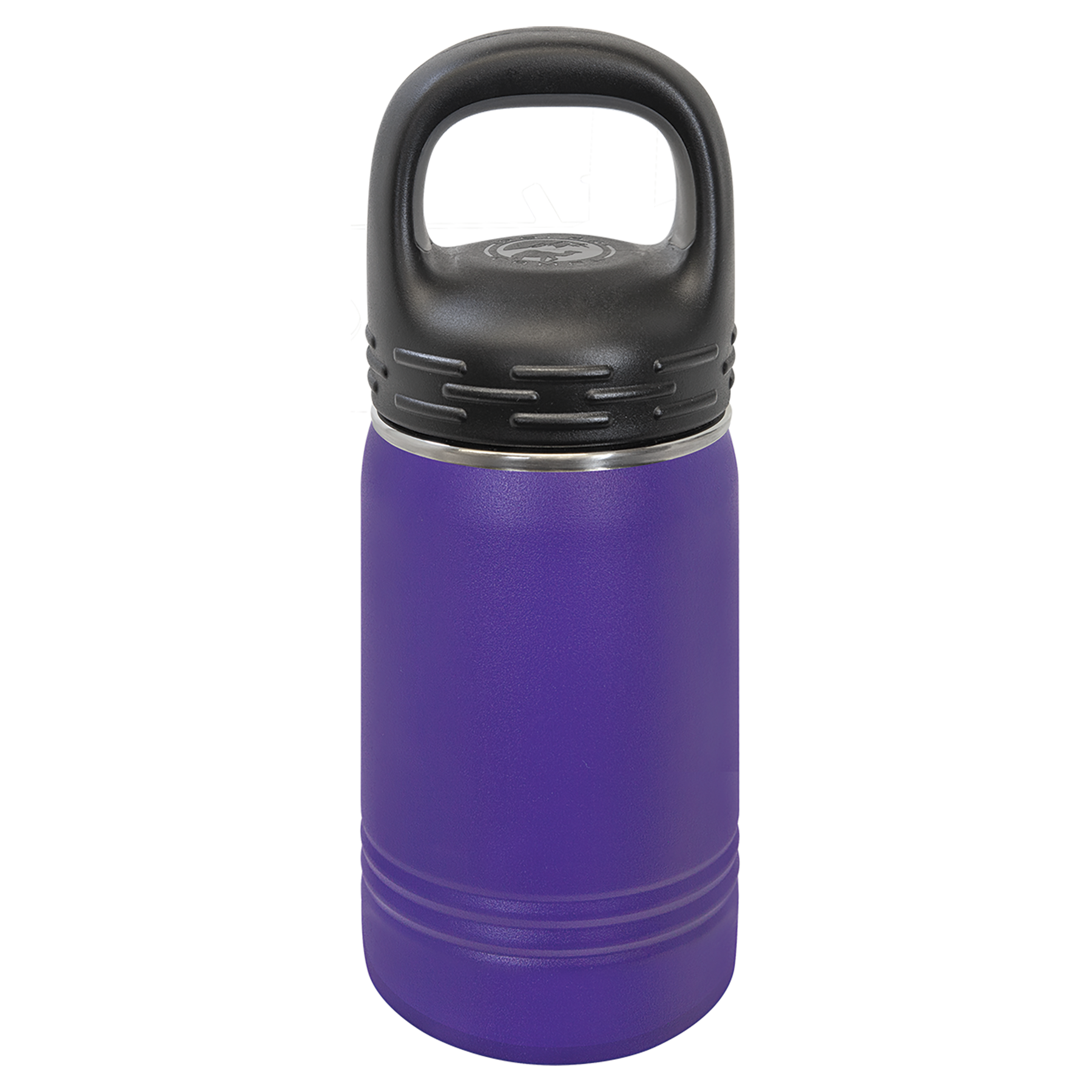 Purple 12 oz. Powder Coated Water Bottle