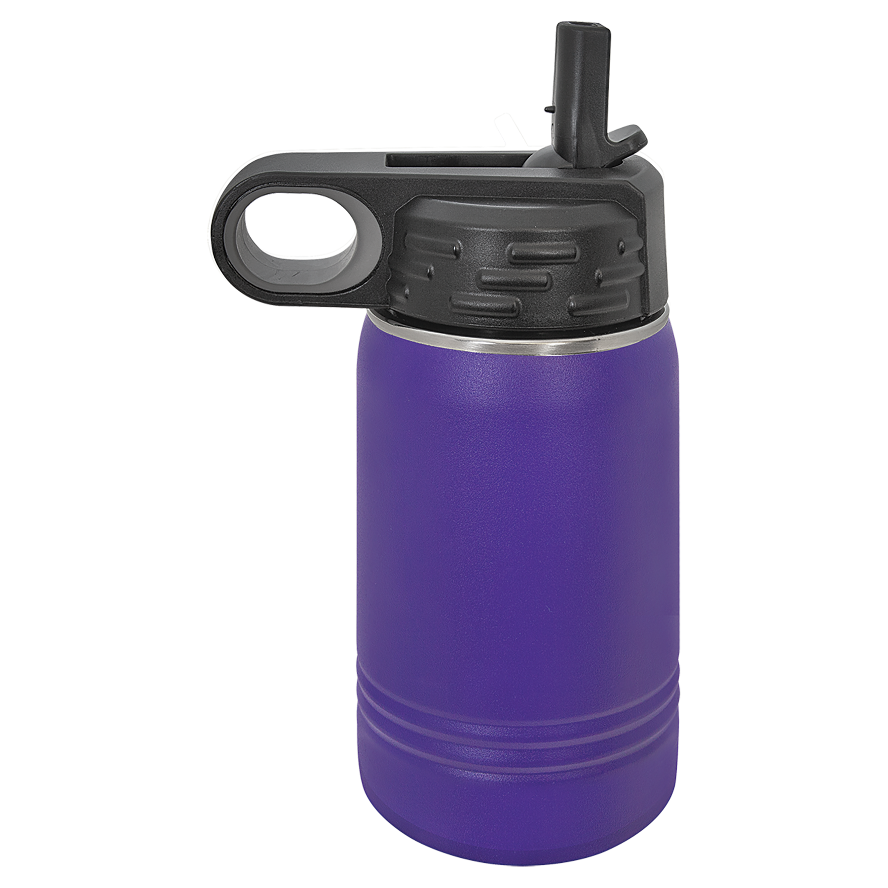 Purple 12 oz. Powder Coated Water Bottle
