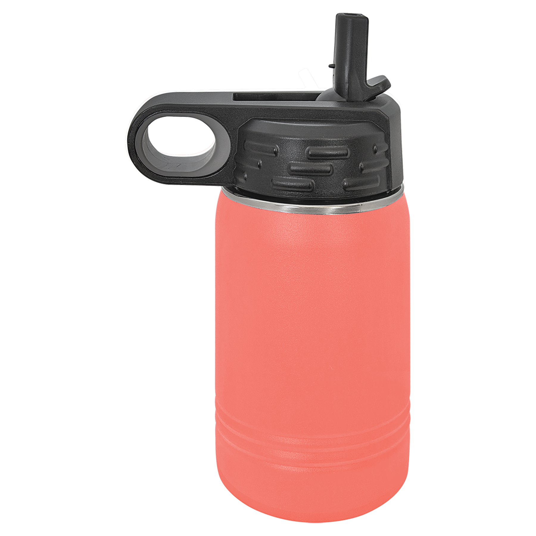 Coral 12 oz. Powder Coated Water Bottle