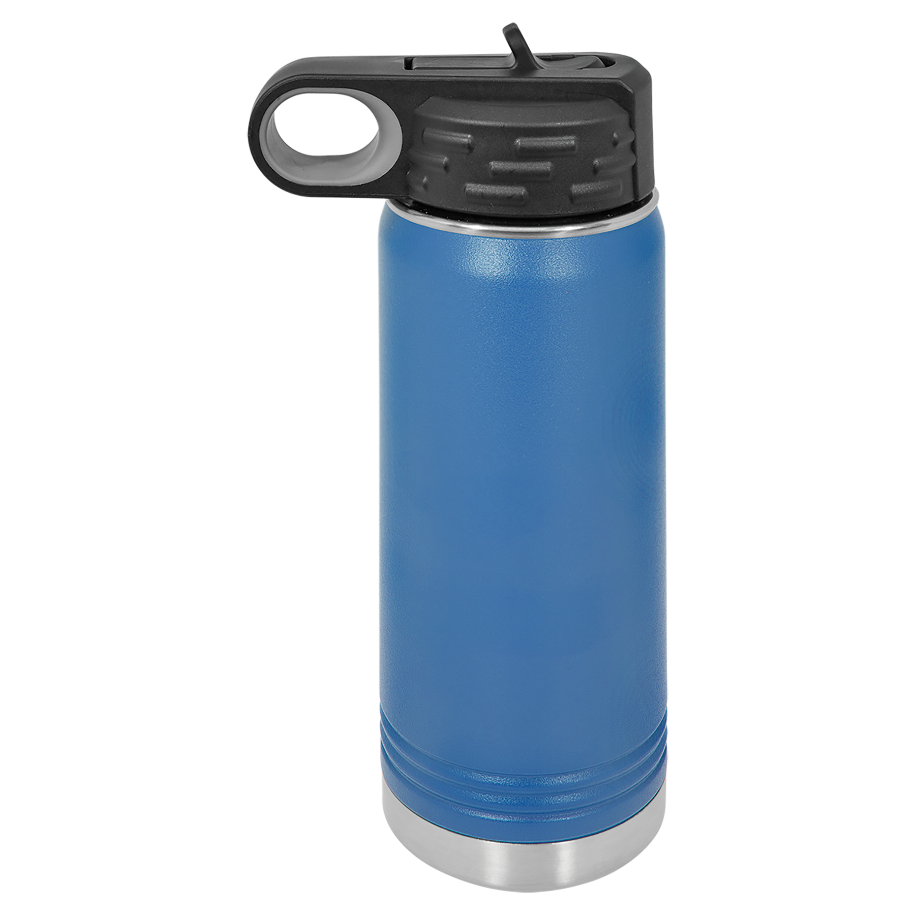 Royal Blue 20 oz. Powder Coated Water Bottle blank-preview