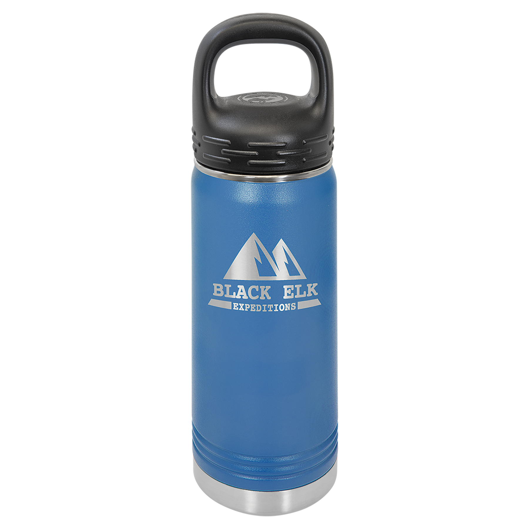 Royal Blue 20 oz. Powder Coated Water Bottle