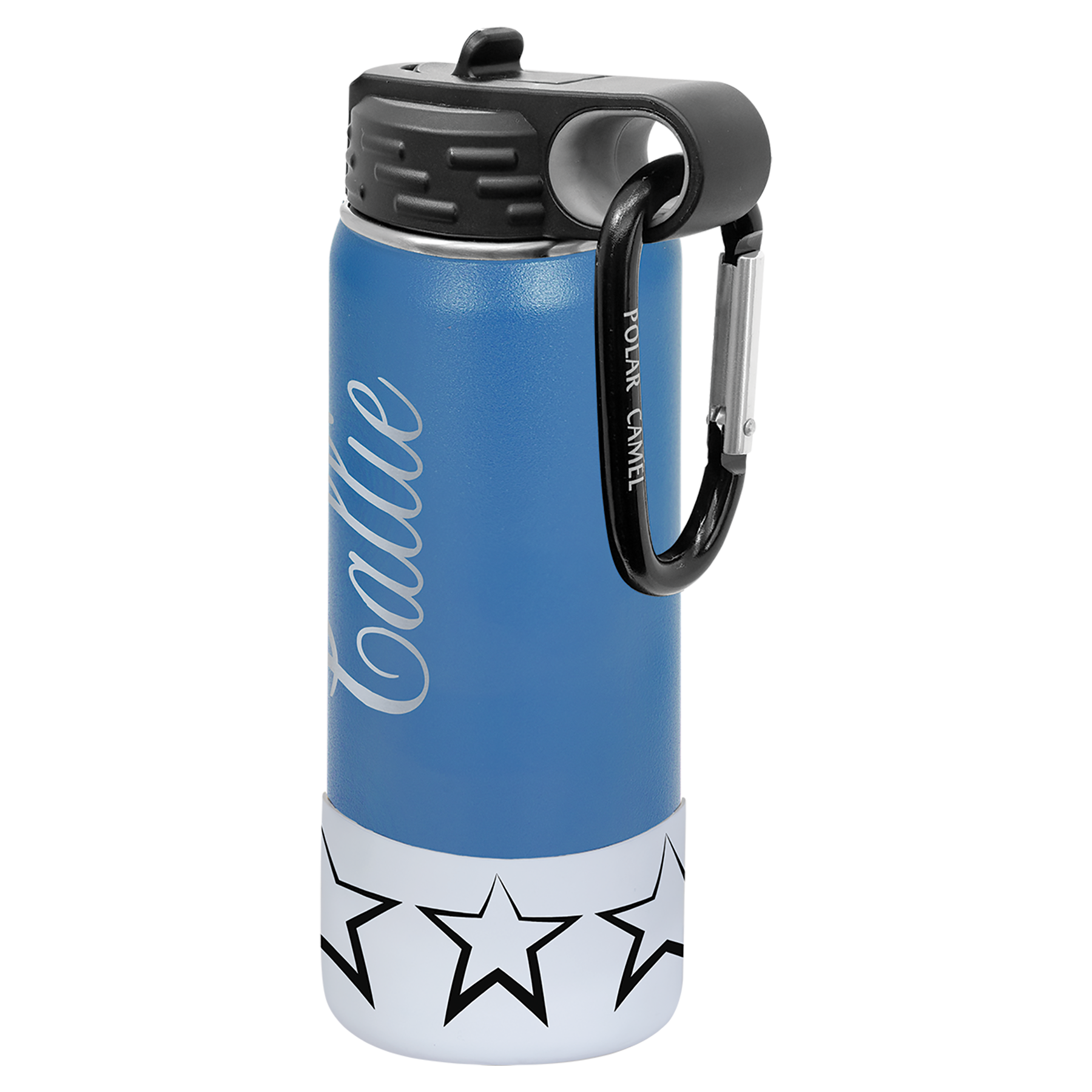 Royal Blue 20 oz. Powder Coated Water Bottle