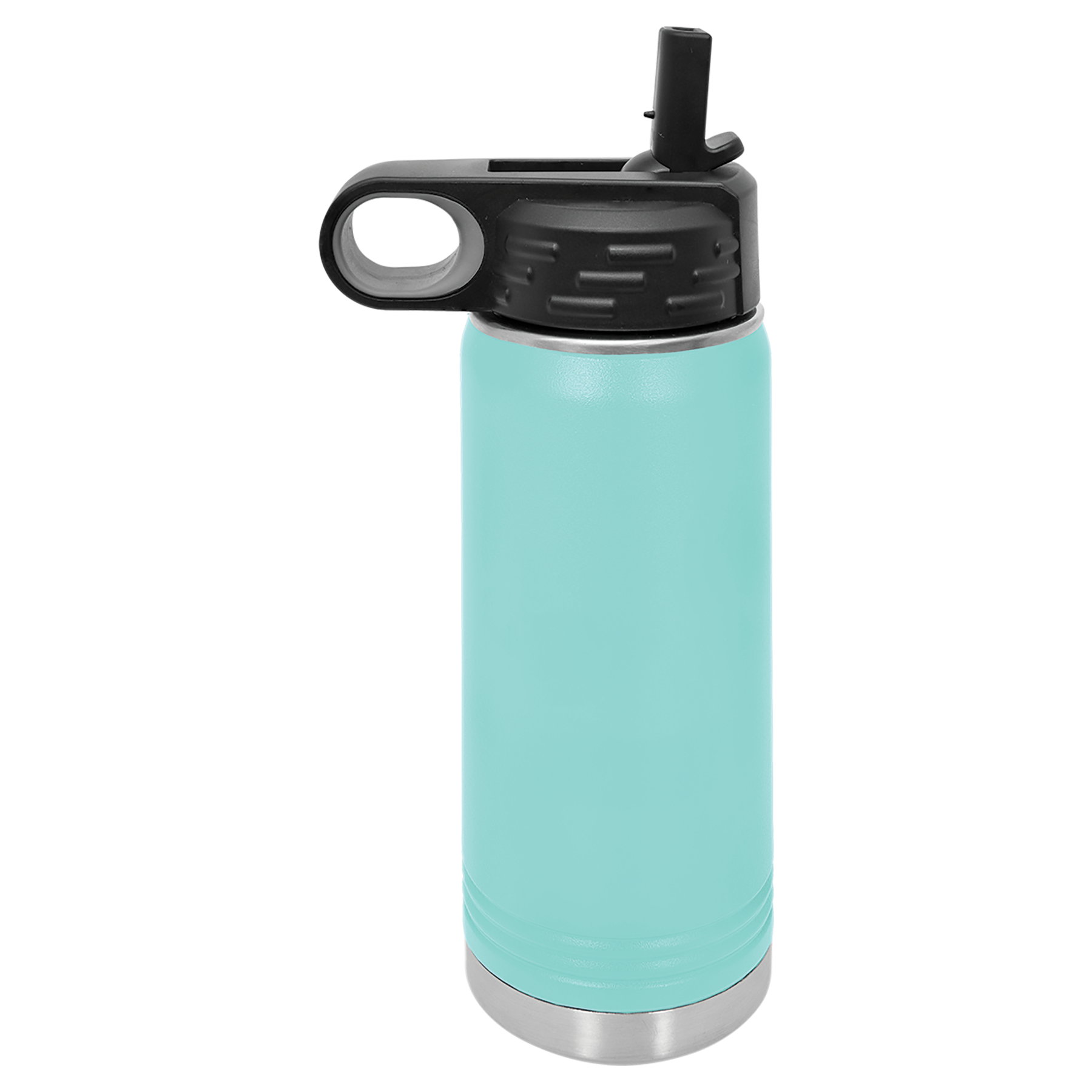 Teal 20 oz. Powder Coated Water Bottle