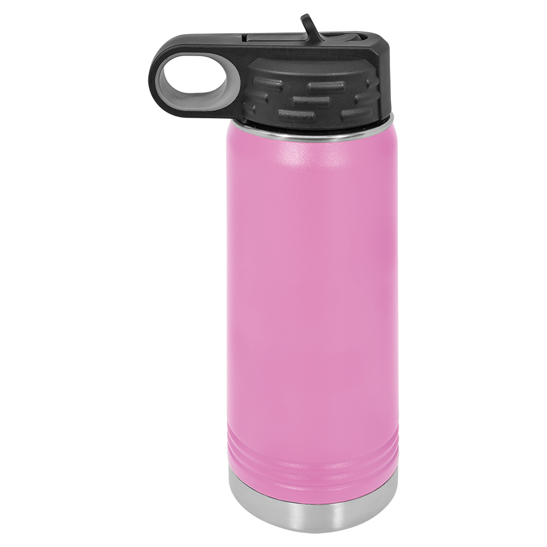 Light Purple 20 oz. Powder Coated Water Bottle blank-preview