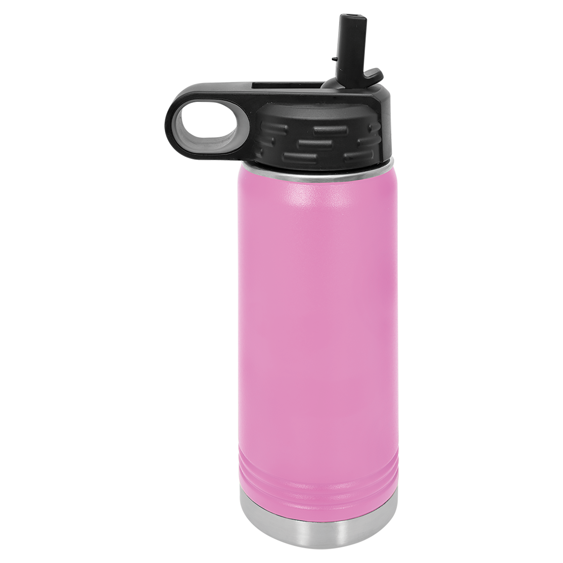Light Purple 20 oz. Powder Coated Water Bottle