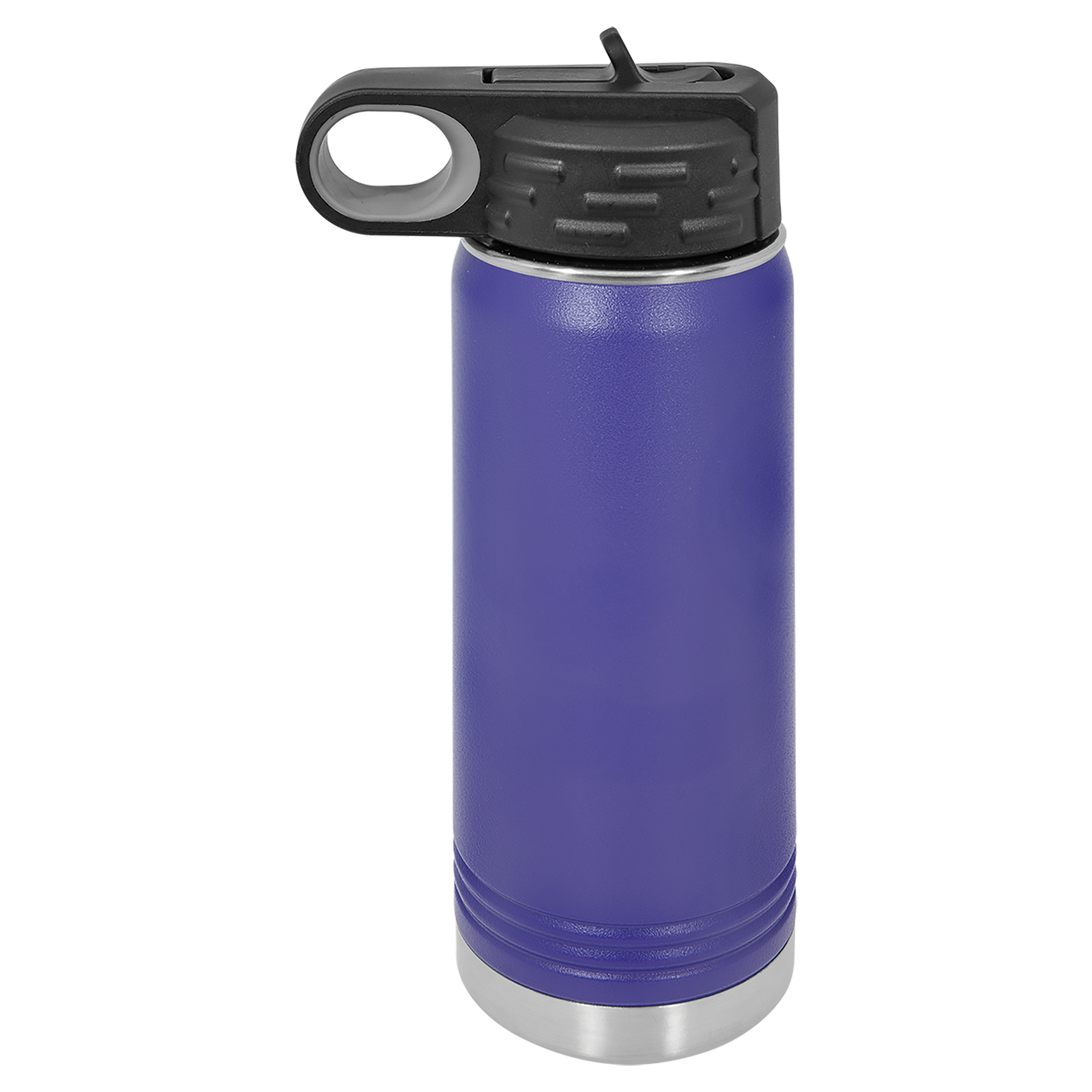 Purple 20 oz. Powder Coated Water Bottle blank-preview