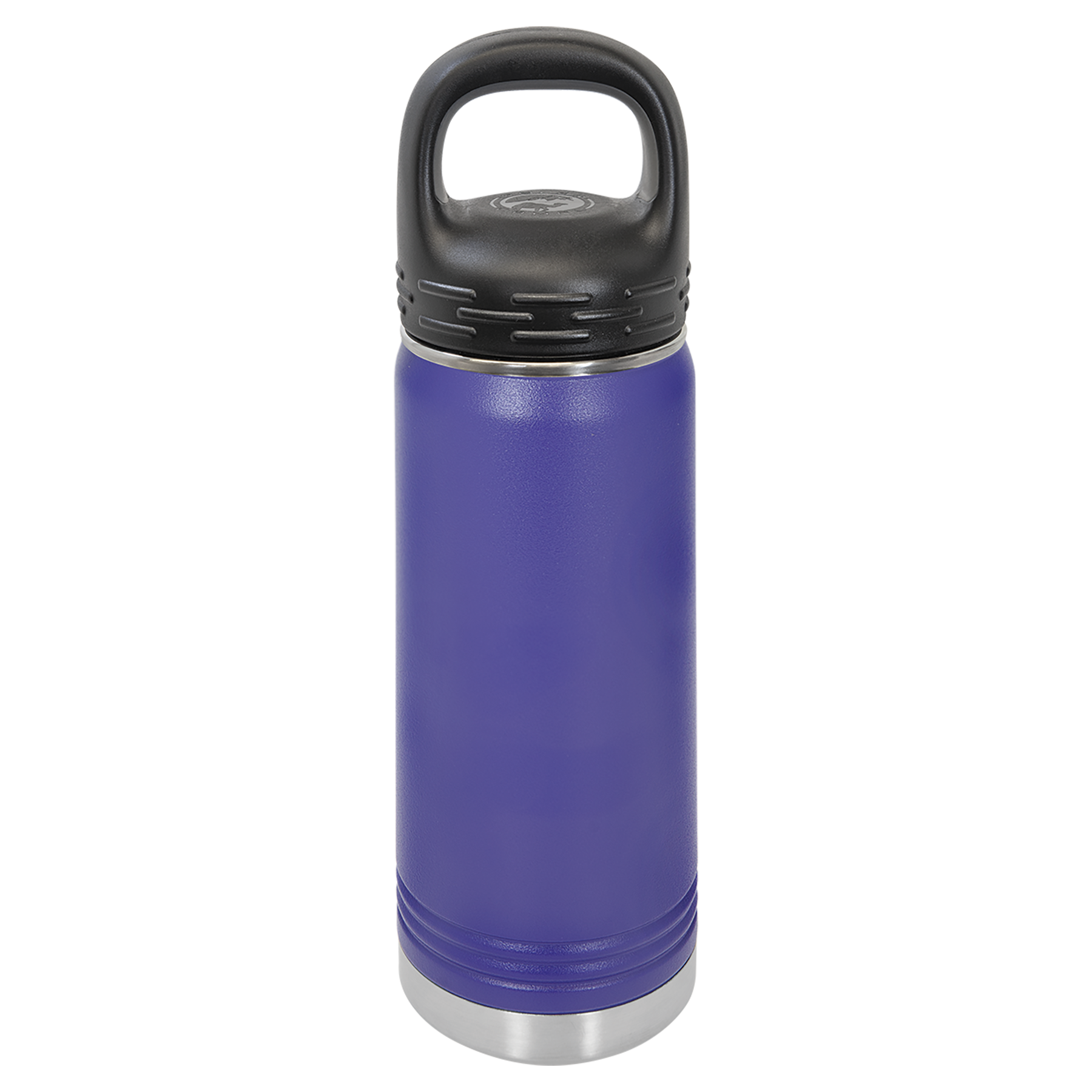Purple 20 oz. Powder Coated Water Bottle