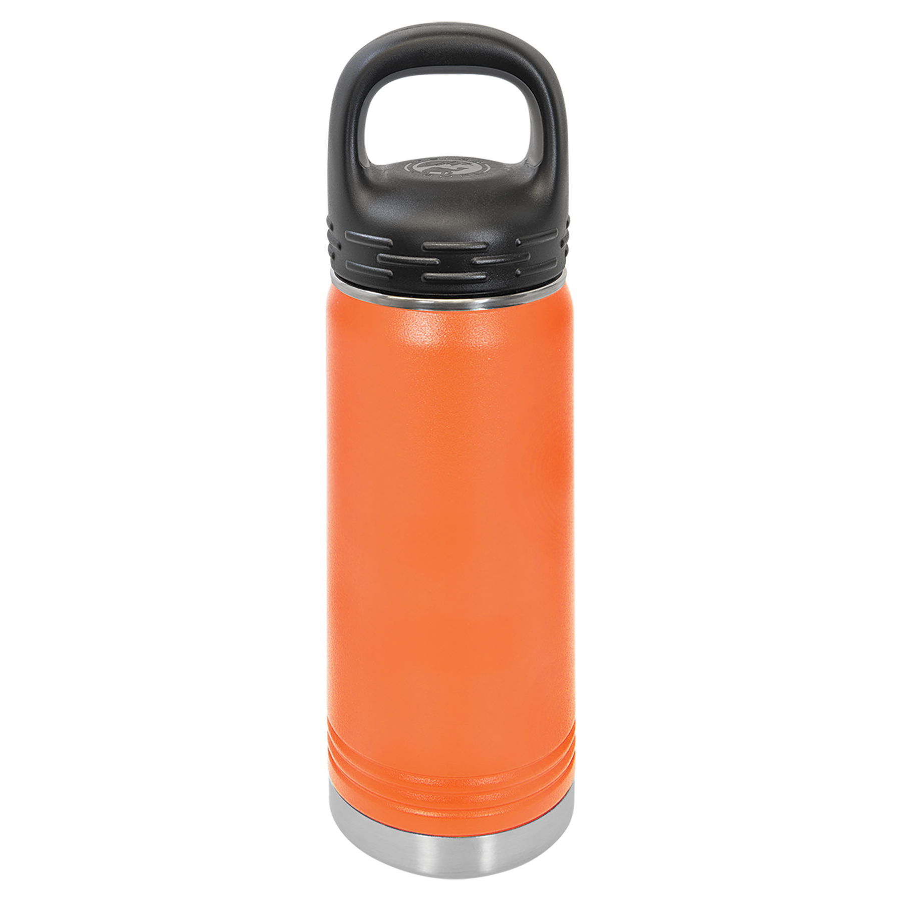 Orange 20 oz. Powder Coated Water Bottle